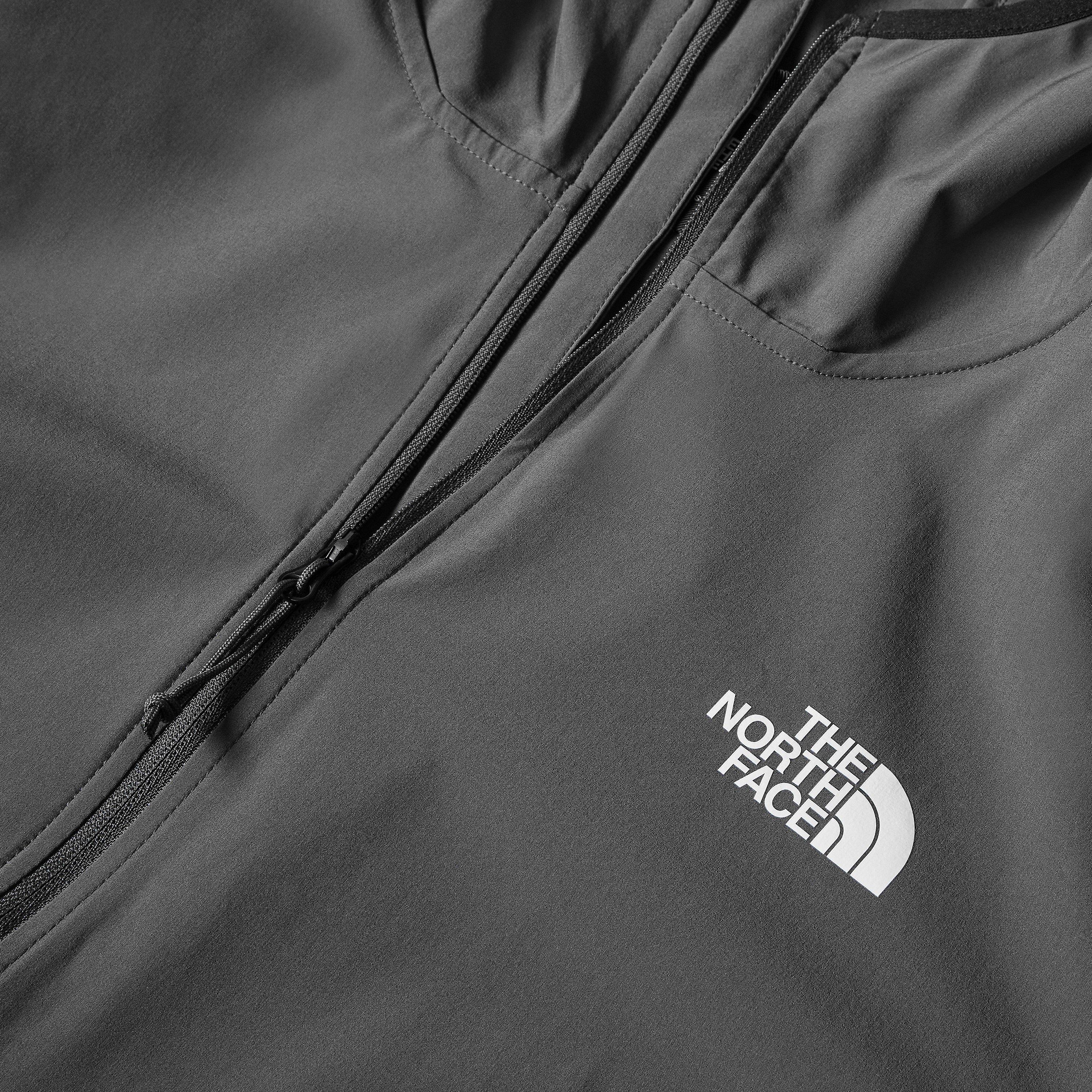 Anthracite Grey - The North Face - M 24/7 Woven Fz Hood Tnf Black Hoody Mens - 5
