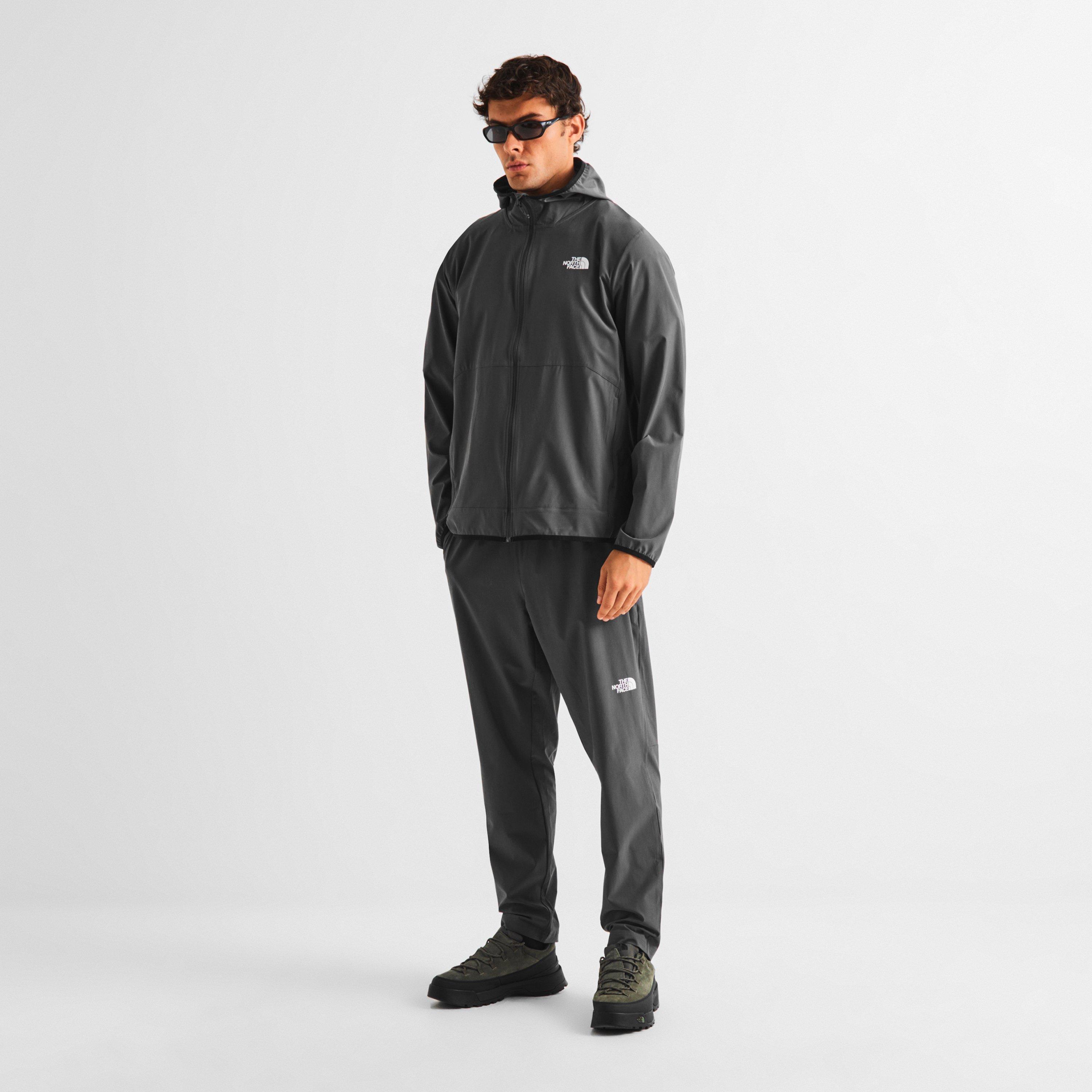 Anthracite Grey - The North Face - M 24/7 Woven Fz Hood Tnf Black Hoody Mens - 6