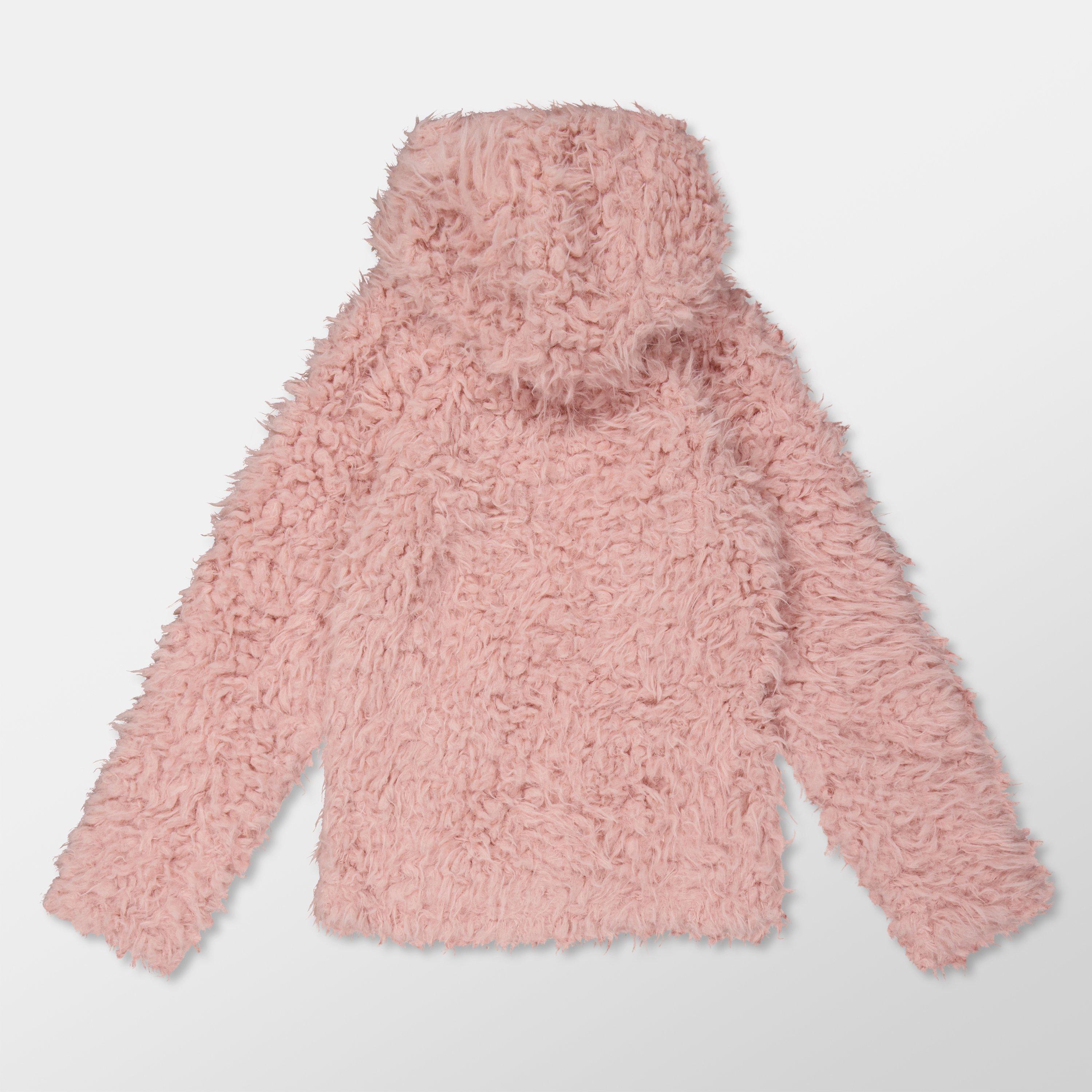 Lyserød - Bench - Austen Full-Zip Fleece Fabric - 2