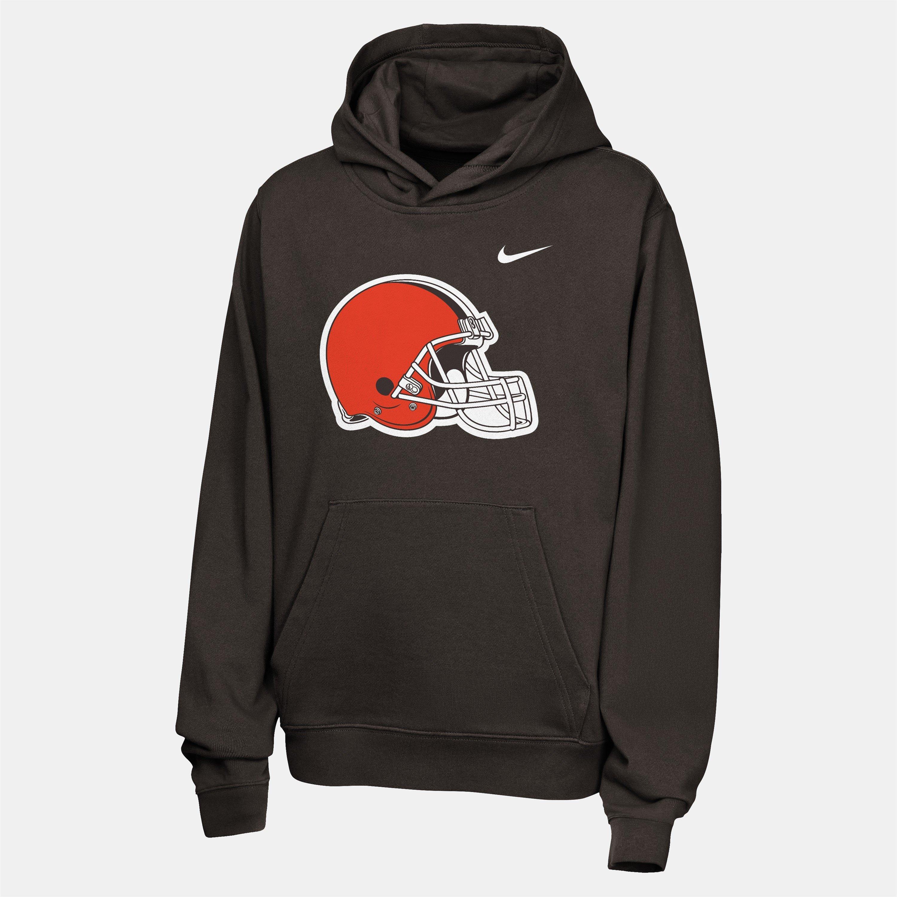 Cleveland Brwns - Nike - Nike NFL Club Logo Hoodie - 1