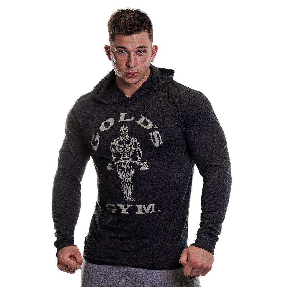 Zwart Marl - Golds Gym - Hood Top Mens - 1