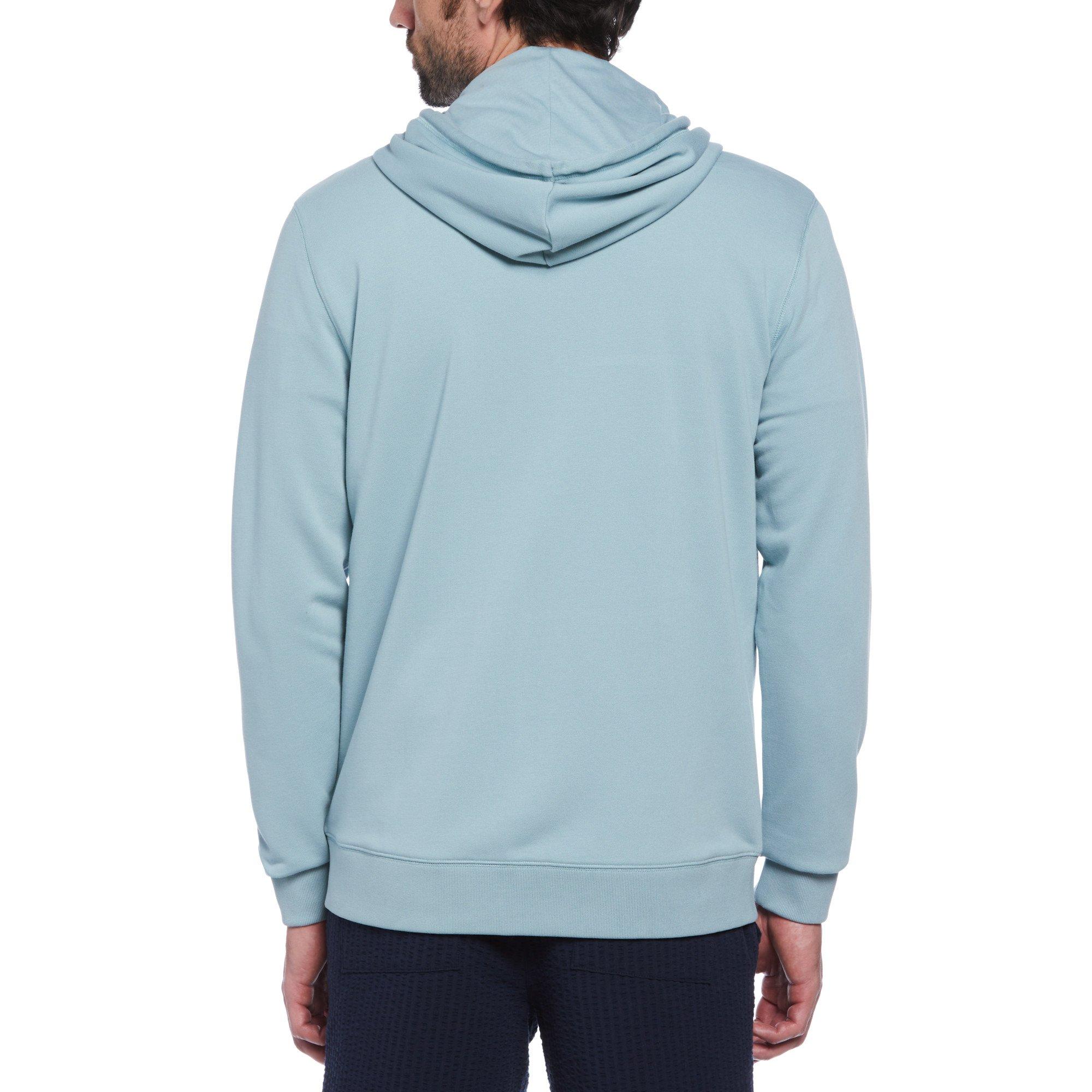 Tourmaline - Original Penguin - Men's Loop Back Zip Hoodie - 2