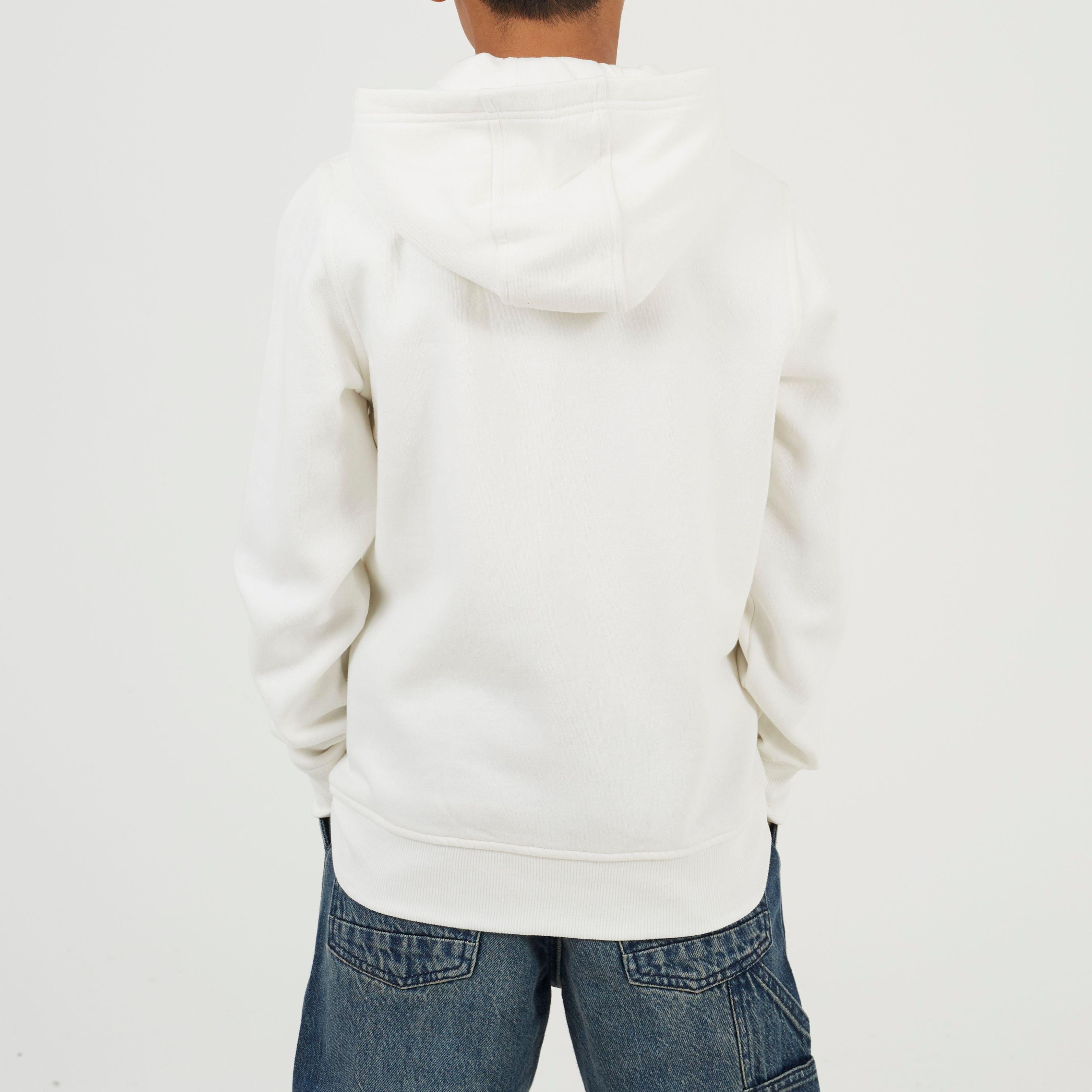 Off White - Brave Soul - Boys Full Zip Hoodie with Pockets - 2