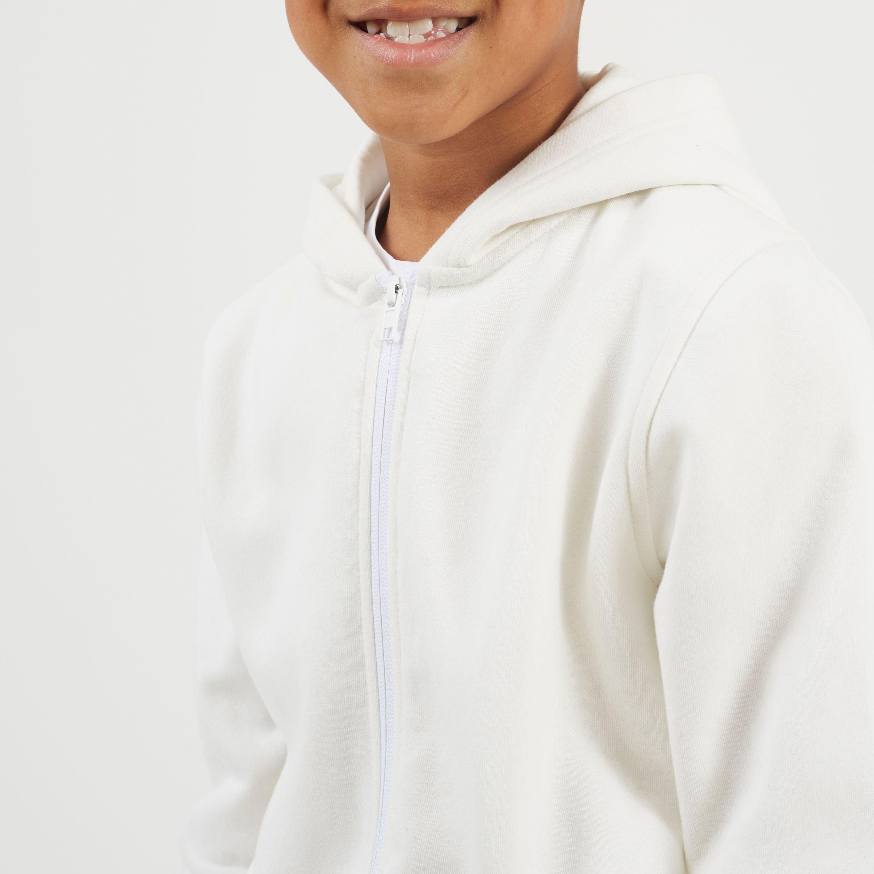 Off White - Brave Soul - Boys Full Zip Hoodie with Pockets - 3