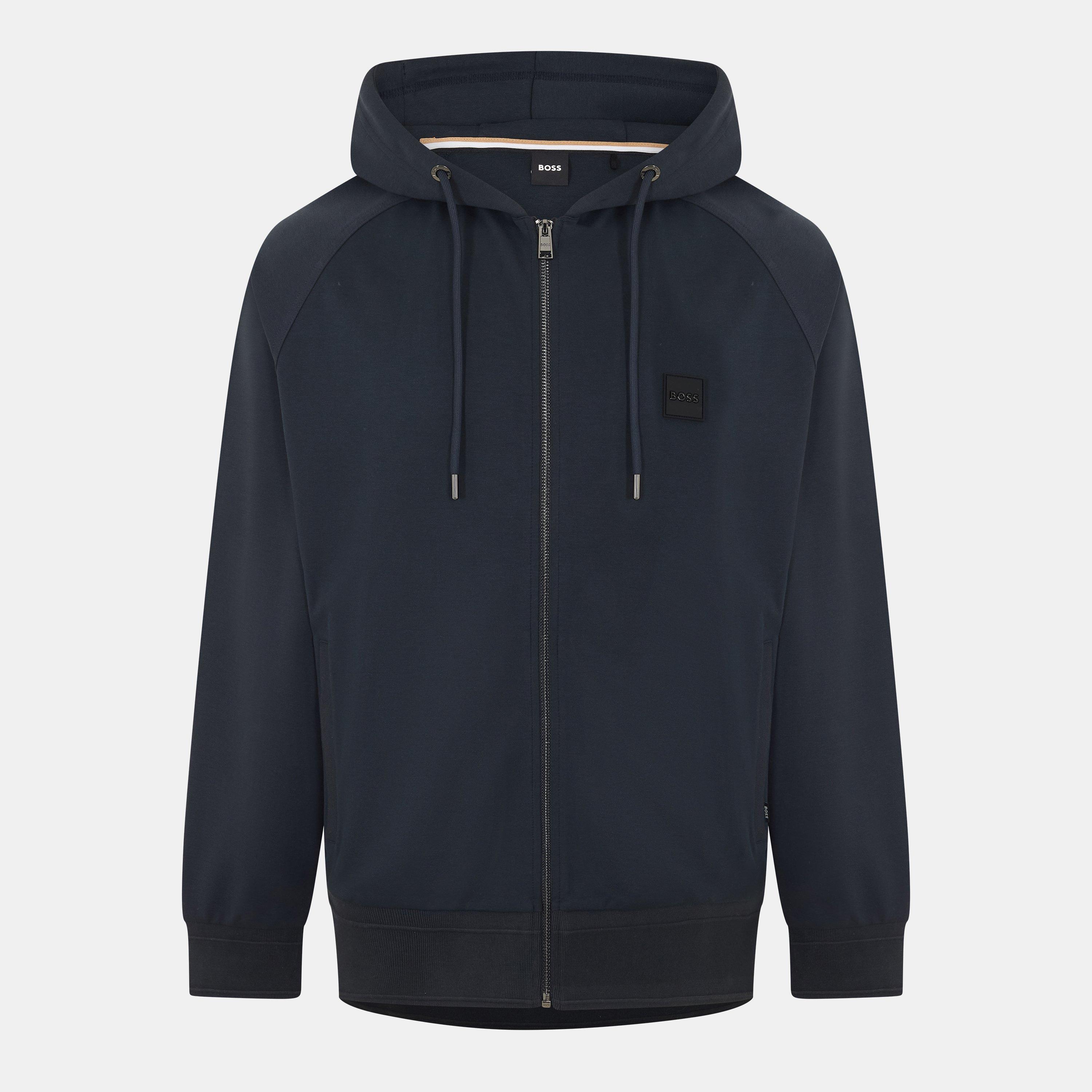 Dark Blue - Boss - Men's Steele Pull Over Hoodie - 1