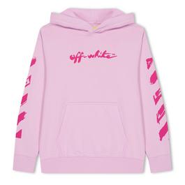 Off White Kids Script Hoodie, Script Design