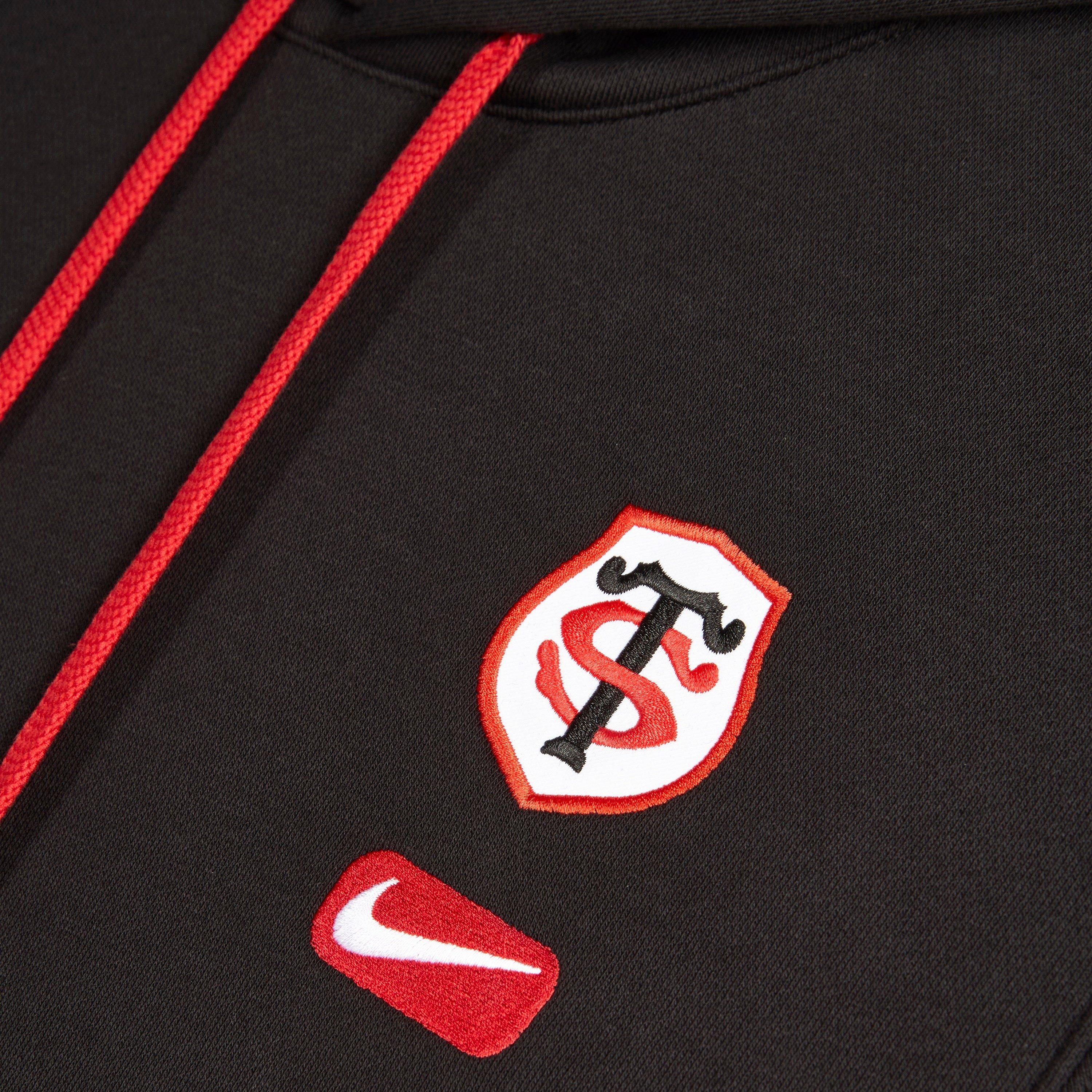 Blk/Uni Red/Wht - Nike - Nike ST Hoodie Sn71 - 4