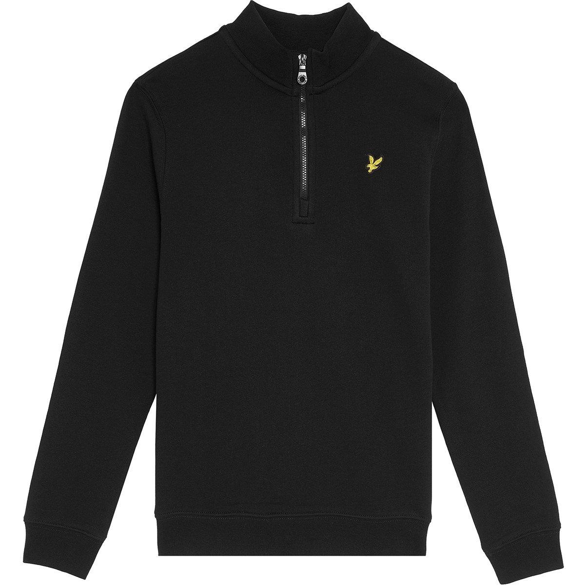 Black Z865 - Lyle and Scott - Kids' Quarter-Zip Fleece - 1