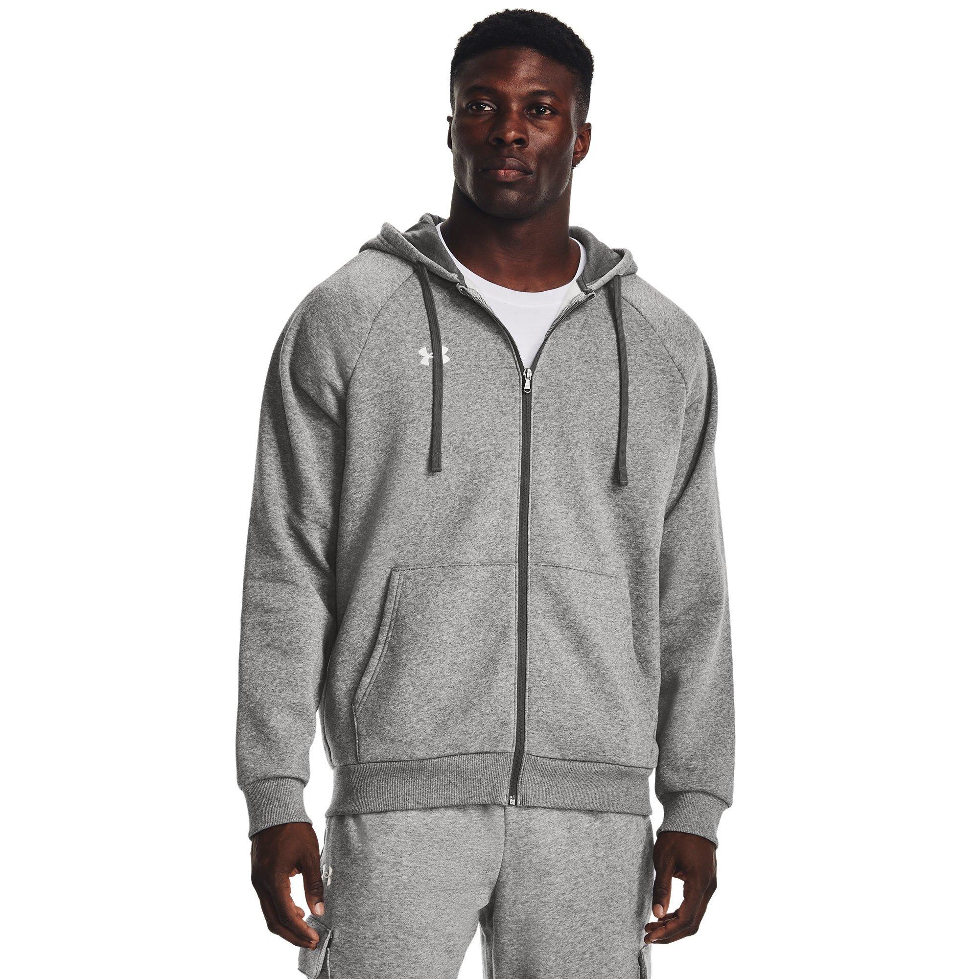 Carbon - Under Armour - UA Rival Fleece Full-Zip Hoodie Mens - 3