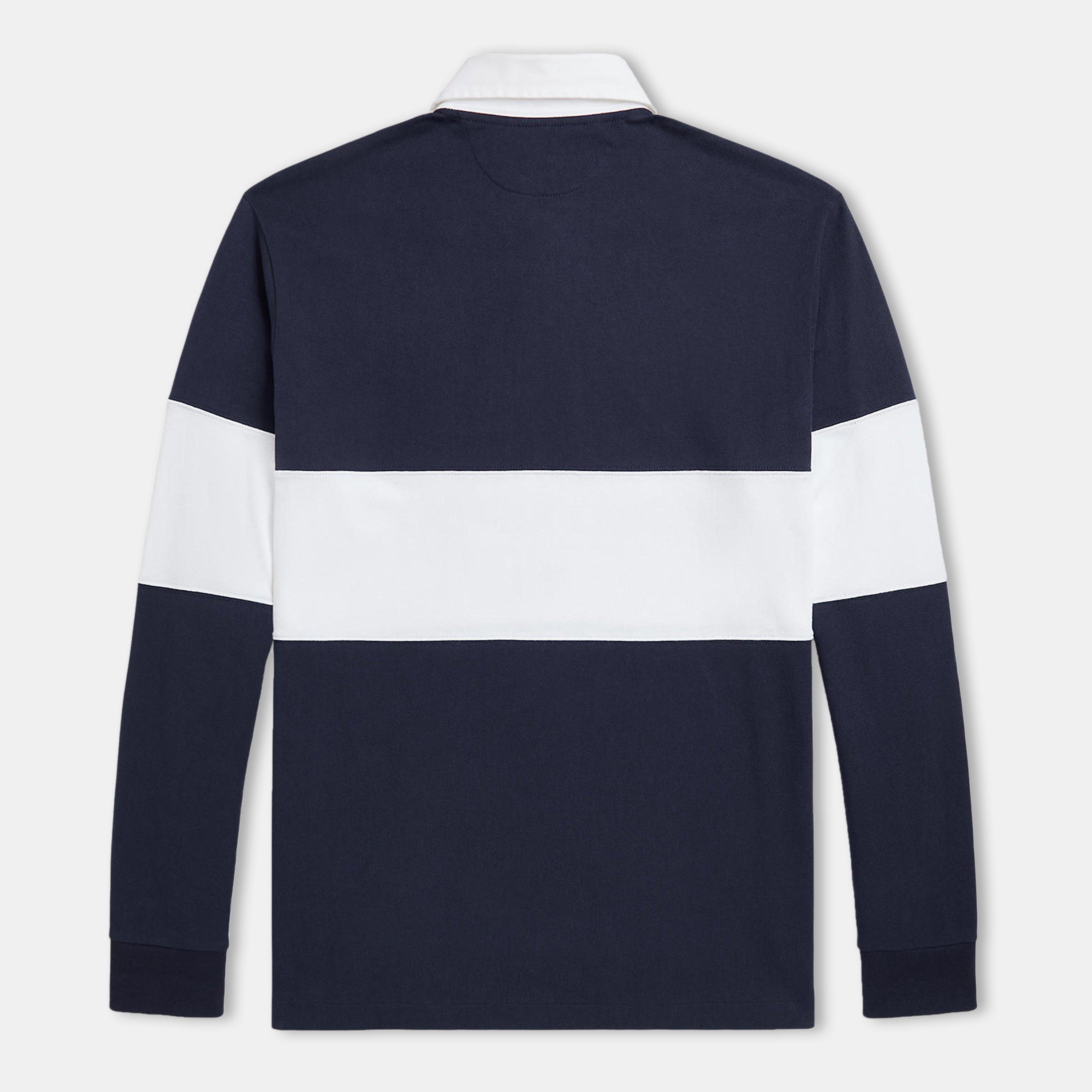 Cruise Navy - Polo Sport by Ralph Lauren - Men&#x27;s Long-Sleeve Rugby Polo Shirt - 2