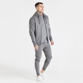 SikSilk Full Zip Hoodie Mens