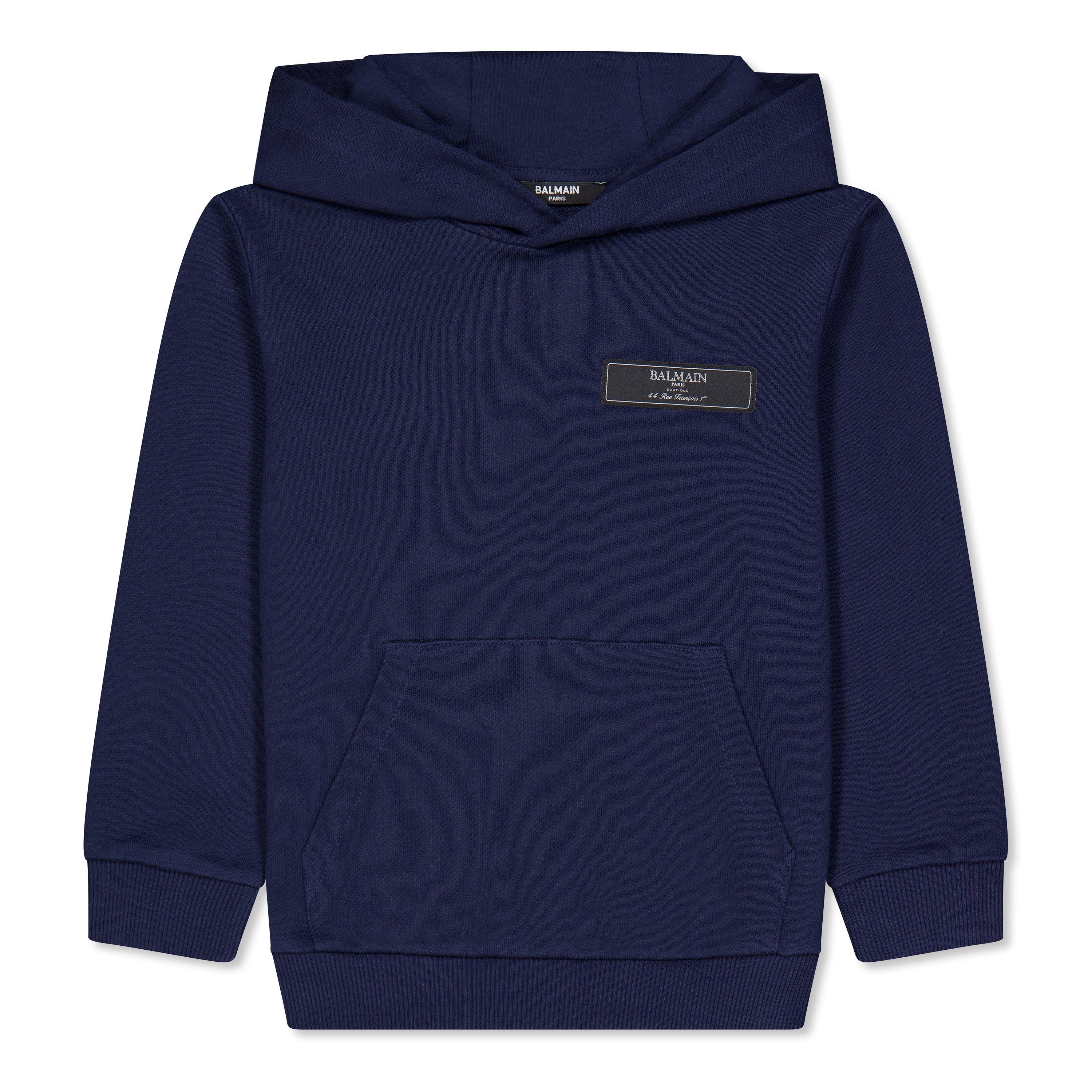 Balmain Small Logo Over The Head Junior - Blue 649 - Size 10Y