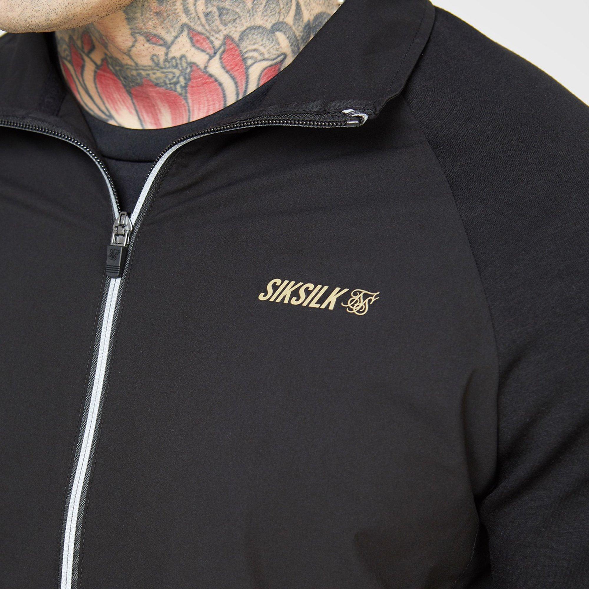 Schwarz - SikSilk - Zip Hoodie - 2