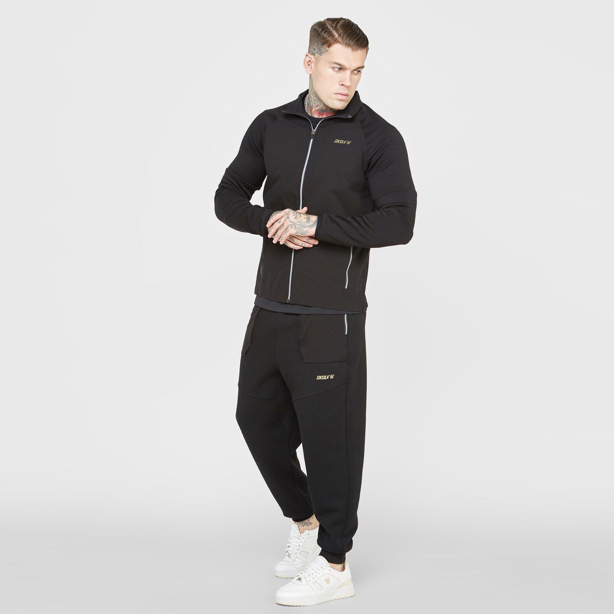 Schwarz - SikSilk - Zip Hoodie - 3