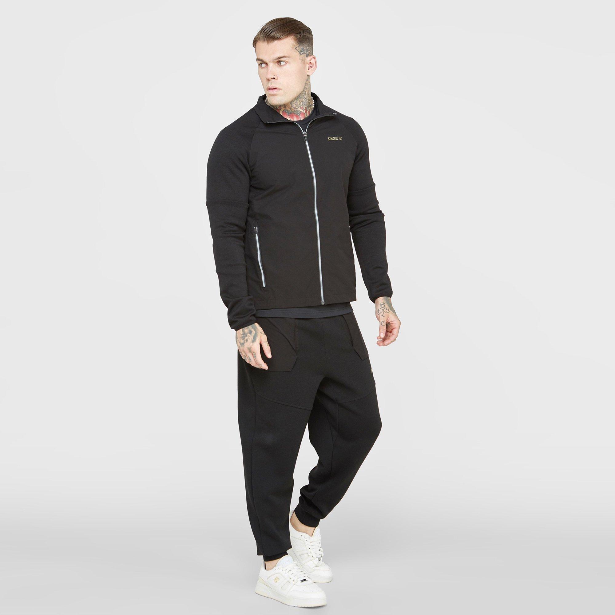 Schwarz - SikSilk - Zip Hoodie - 4