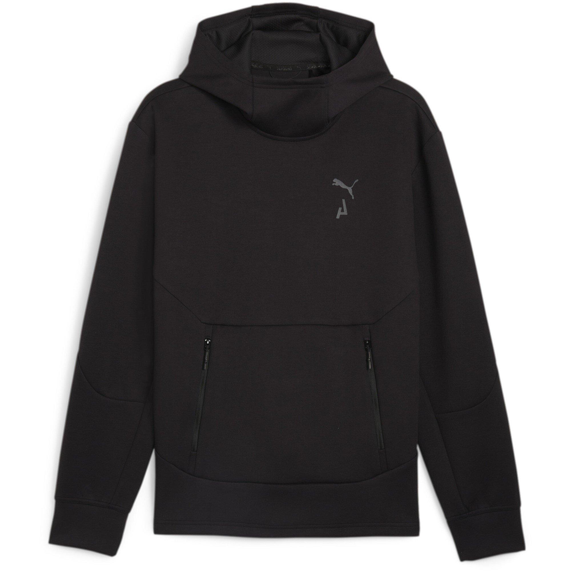 Puma Zwart - Puma - Logo Tech Fleece Hoodie - 1