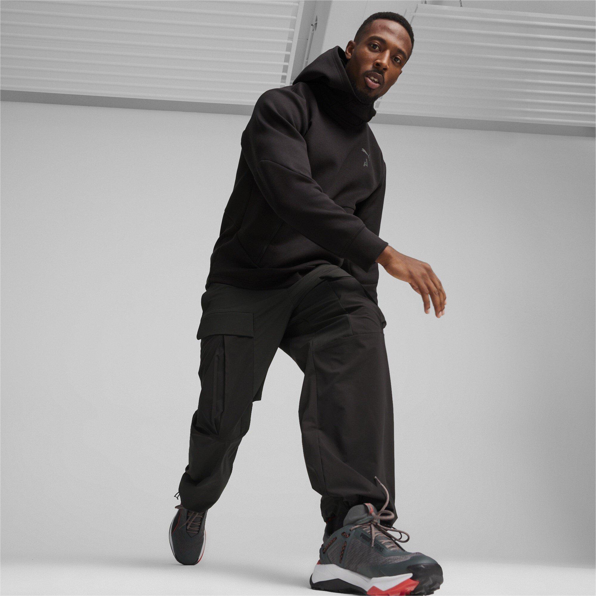 Puma Zwart - Puma - Logo Tech Fleece Hoodie - 3