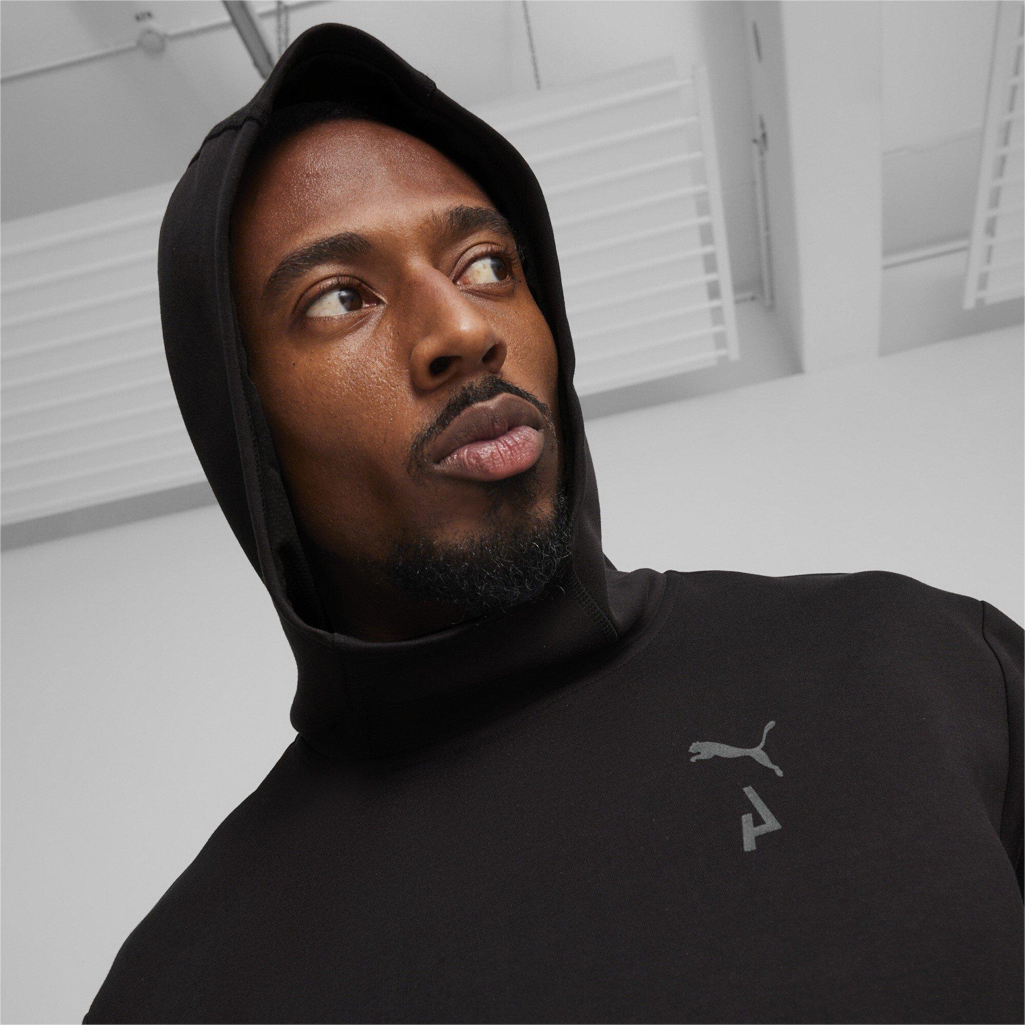 Puma Zwart - Puma - Logo Tech Fleece Hoodie - 4