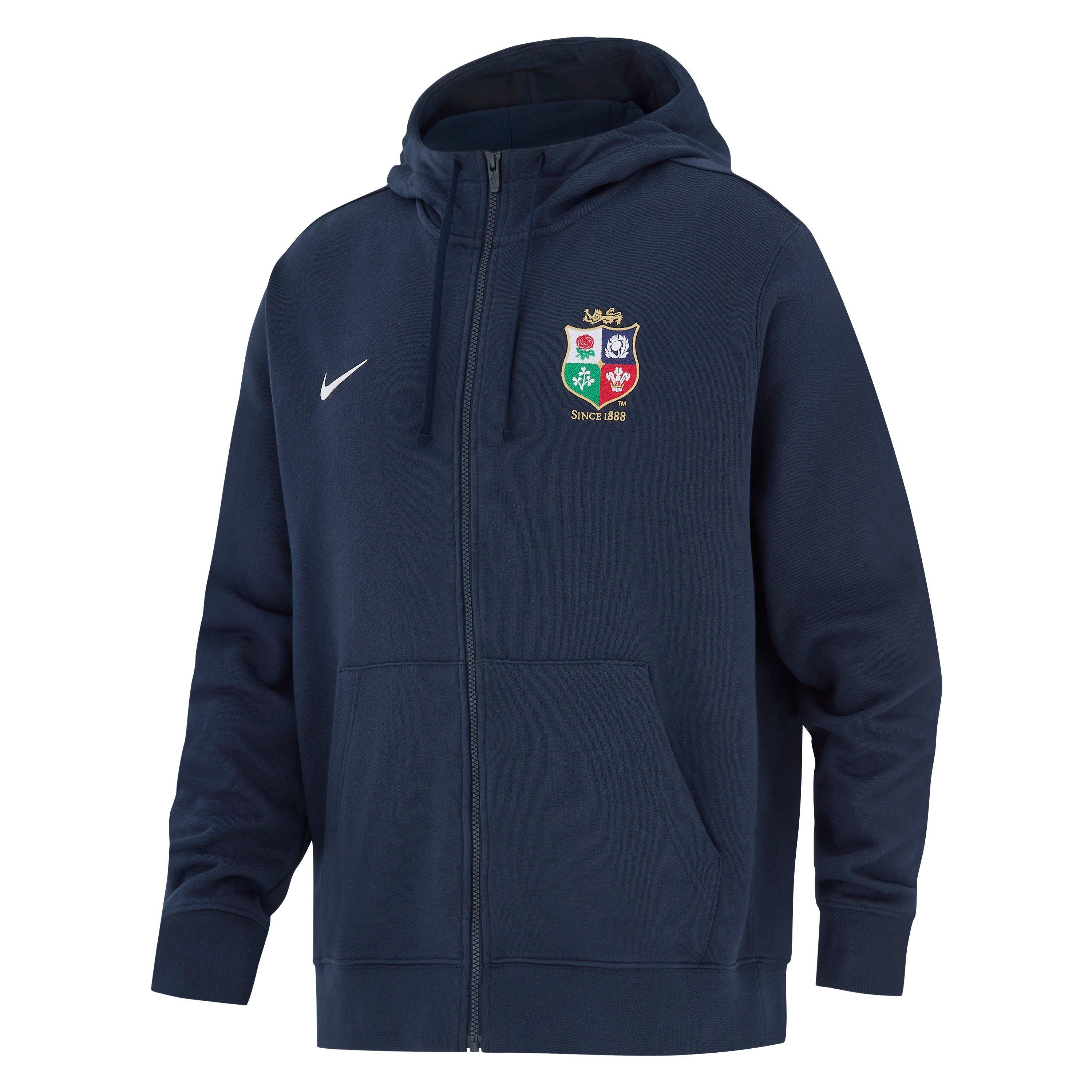 Obs/White - Nike - Mens British and Irish Lions Tour 2027 Overhead Hoodie - 1