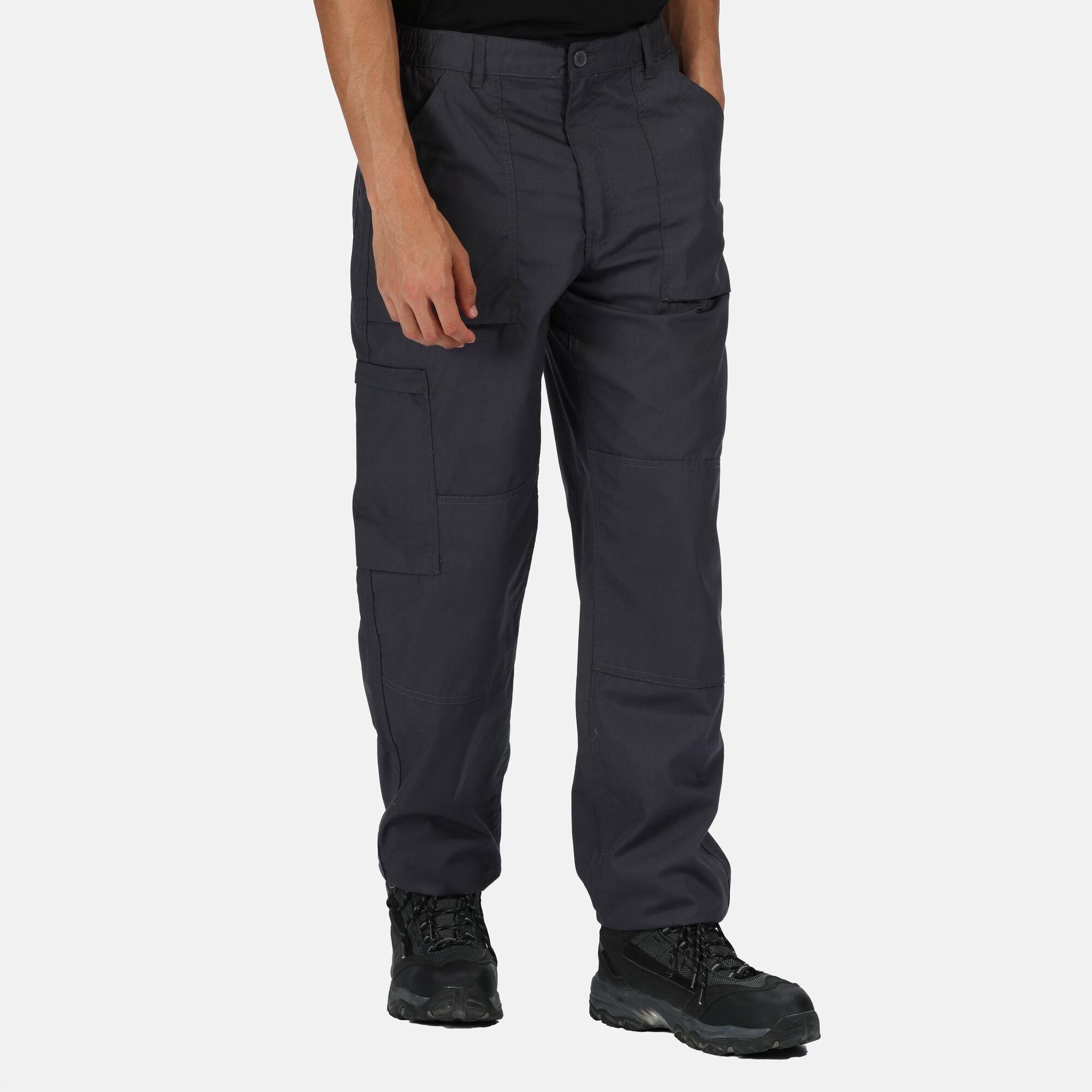 Dark Grey - Regatta - The Action Trousers are made from a durable polyco - 4