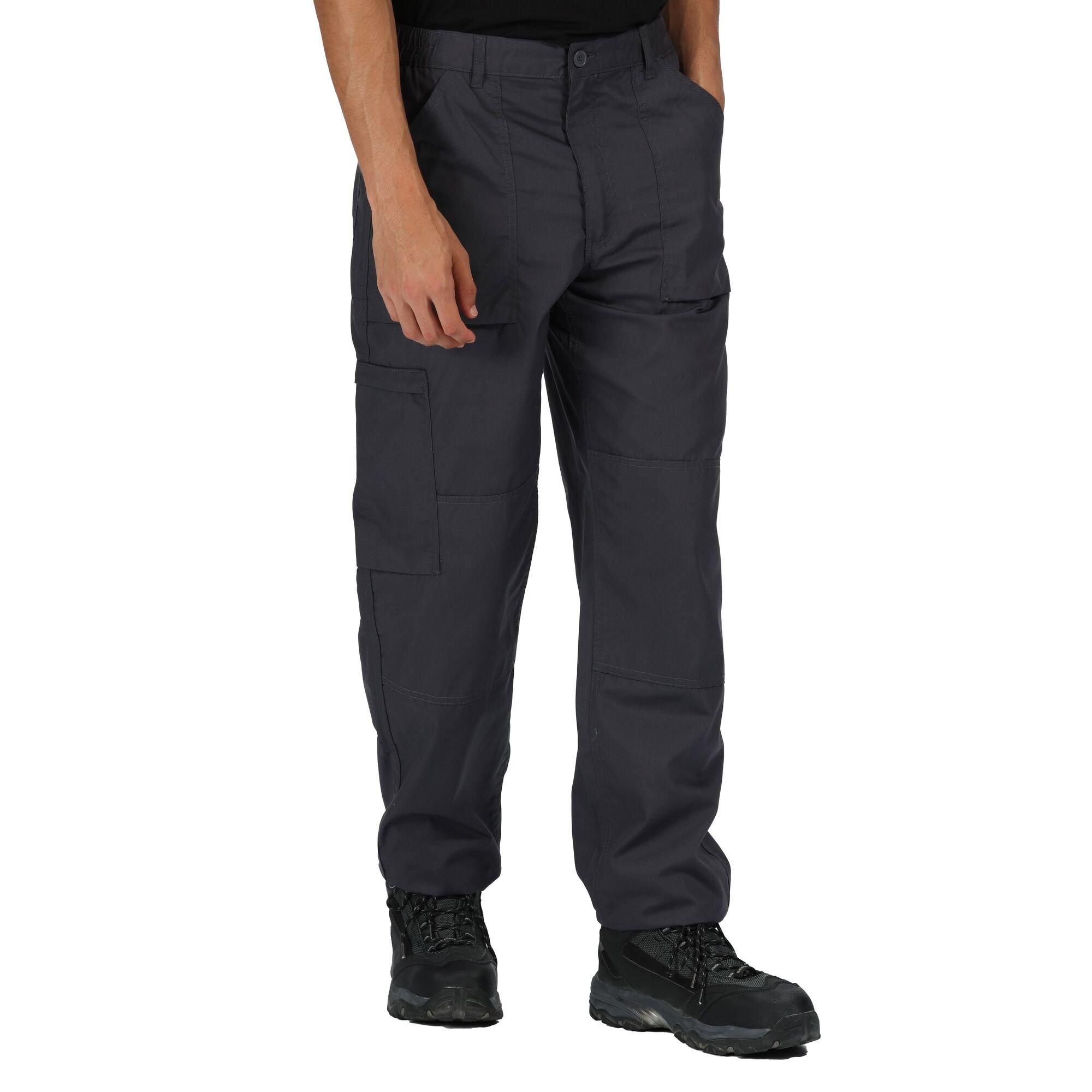 Dark Grey - Regatta - The Action Trousers are made from a durable polyco - 5