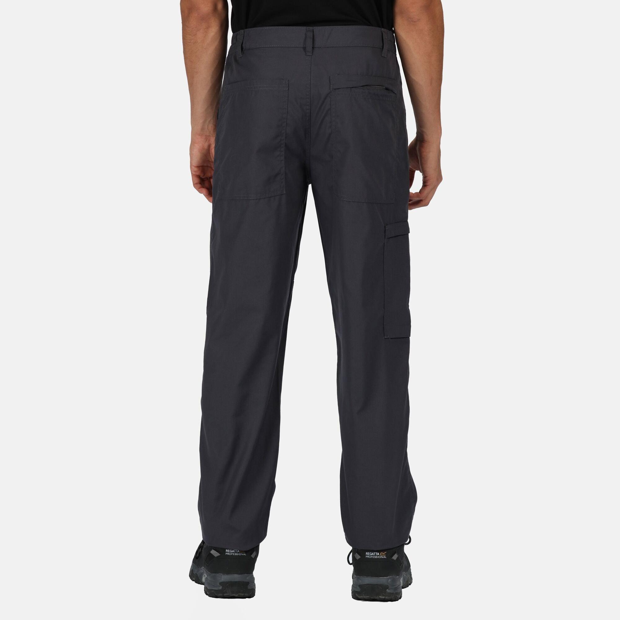 Dark Grey - Regatta - The Action Trousers are made from a durable polyco - 6