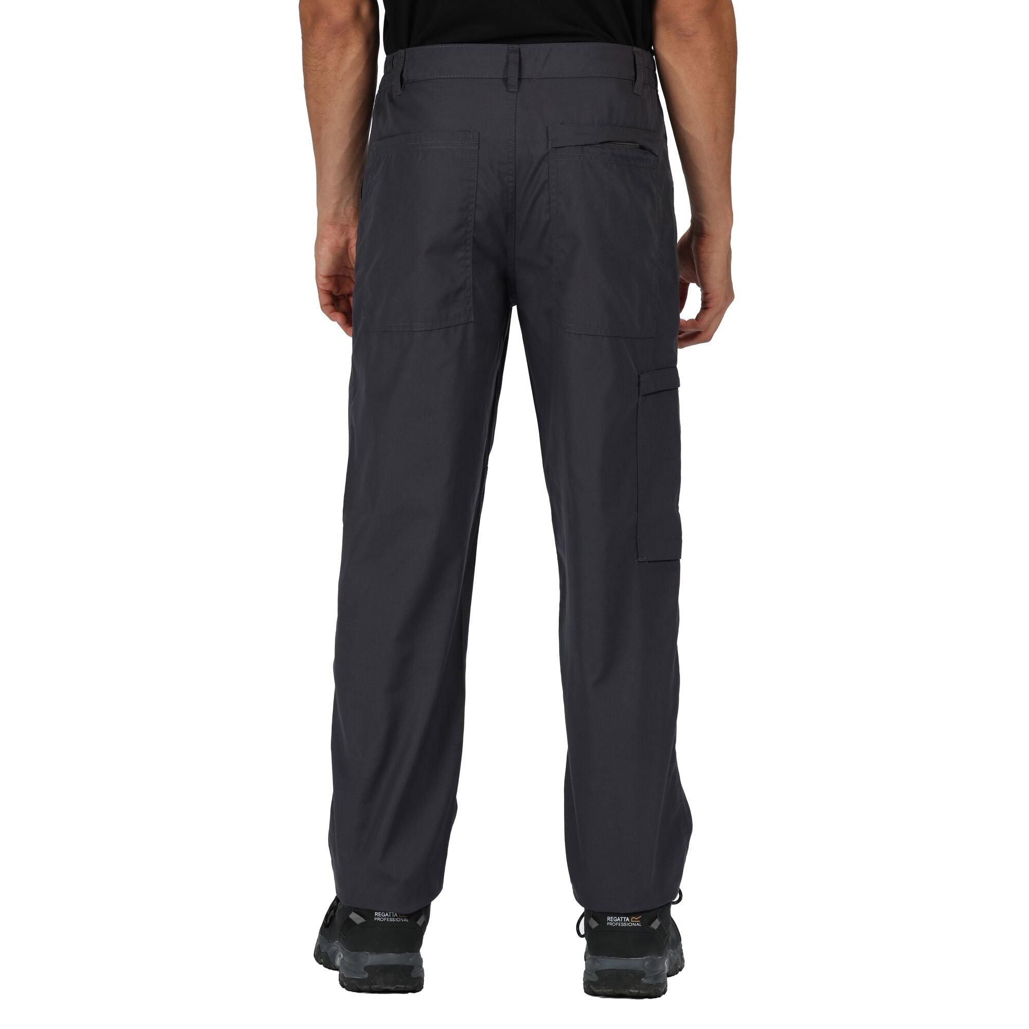 Dark Grey - Regatta - The Action Trousers are made from a durable polyco - 7