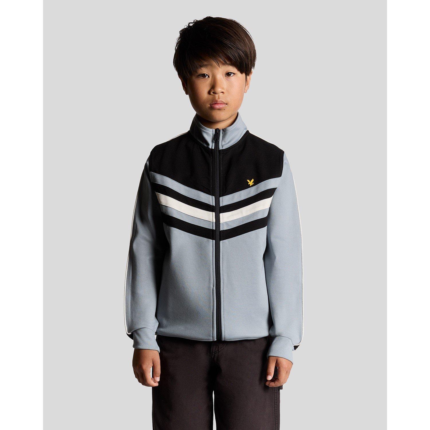 Crna Z865 - Lyle and Scott - Block Full-Zip Fleece - 2