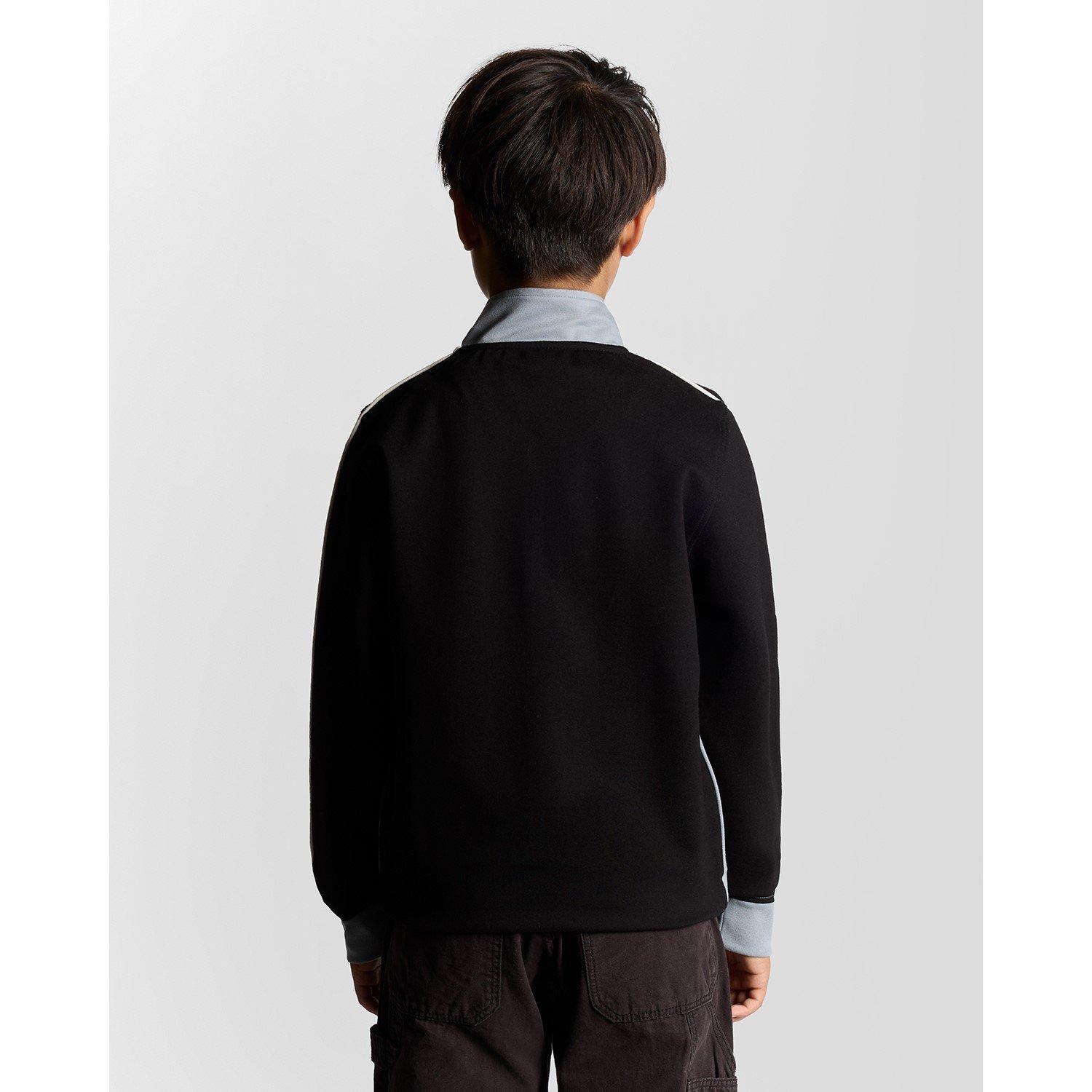 Crna Z865 - Lyle and Scott - Block Full-Zip Fleece - 3