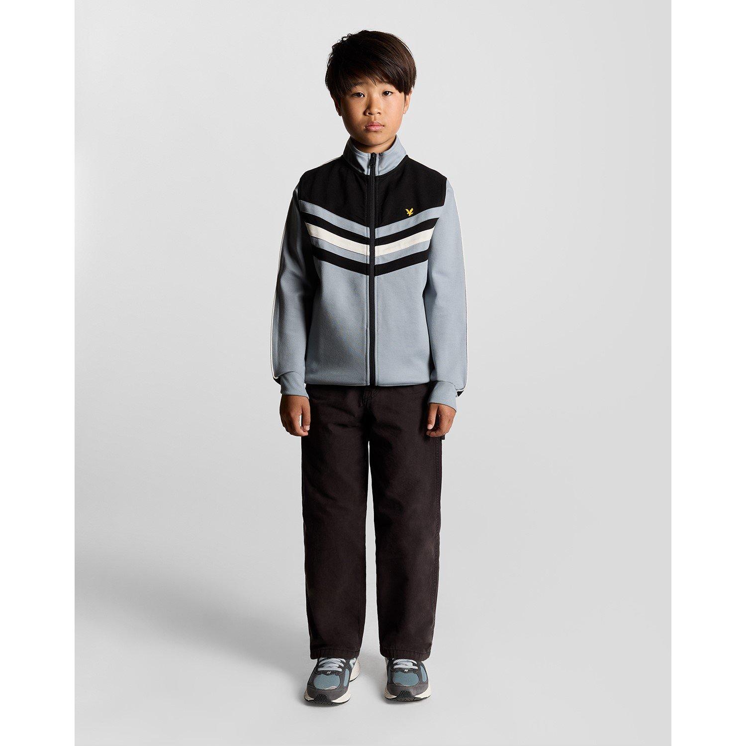 Crna Z865 - Lyle and Scott - Block Full-Zip Fleece - 5