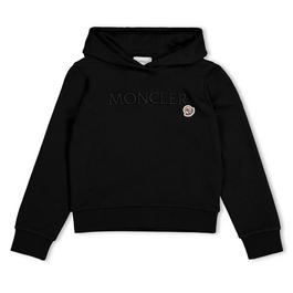 Moncler Logo Over The Head Hoodie Juniors