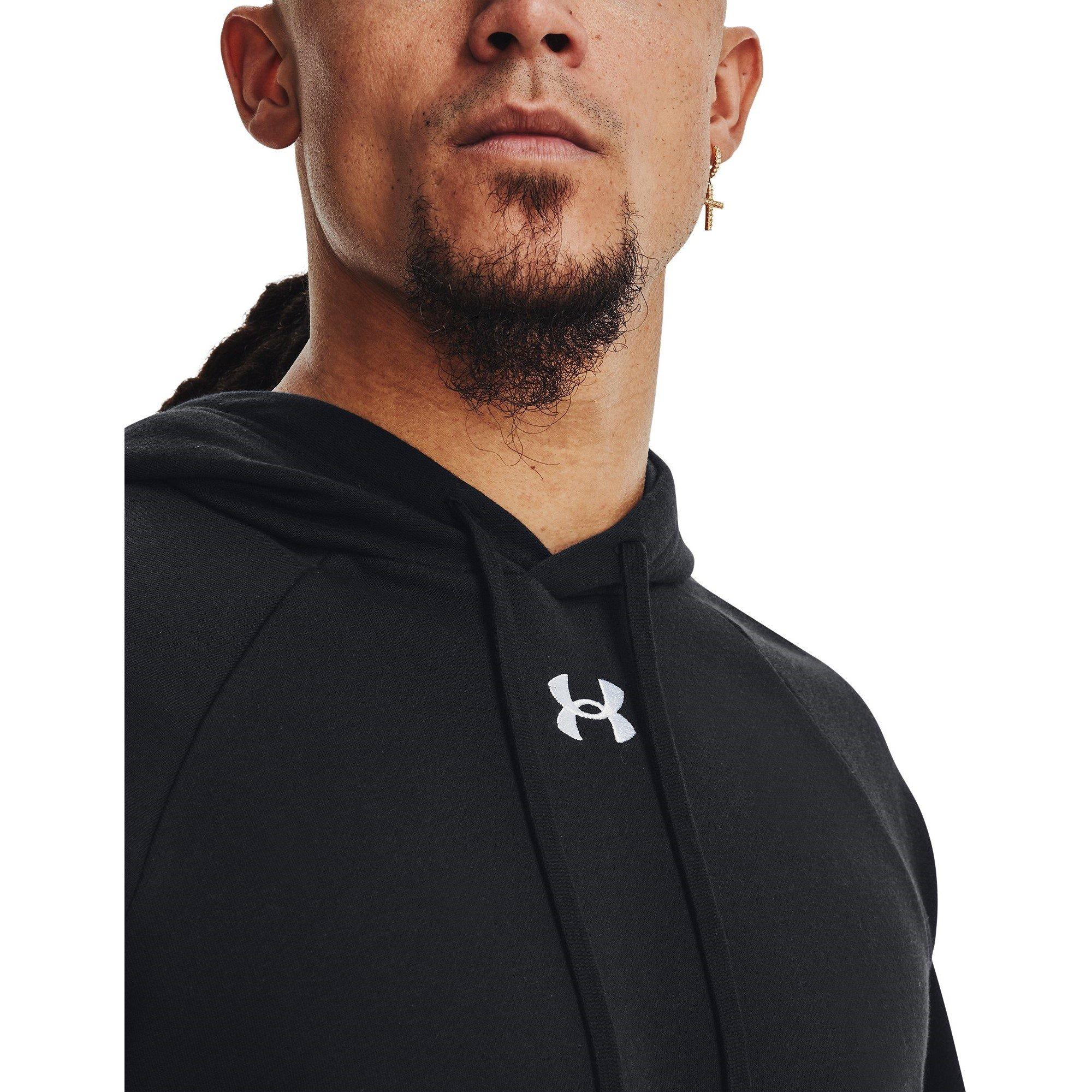Black - Under Armour - Fleece Hoodie Men's - 12