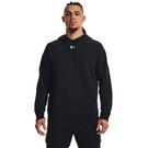 Negro - Under Armour - Under Rival Fitted OTH Hoodie Mens - 2