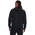 Negro - Under Armour - Under Rival Fitted OTH Hoodie Mens - 3