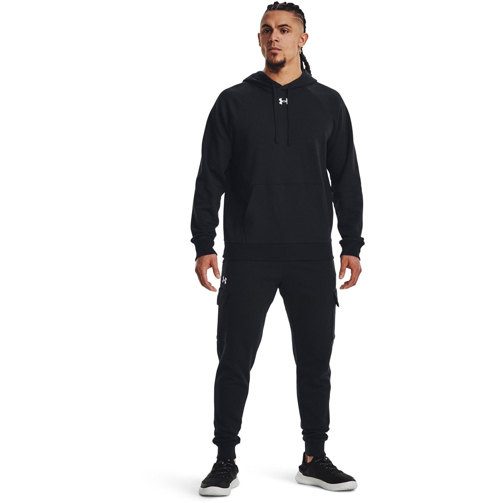 Black - Under Armour - Fleece Hoodie Men's - 9