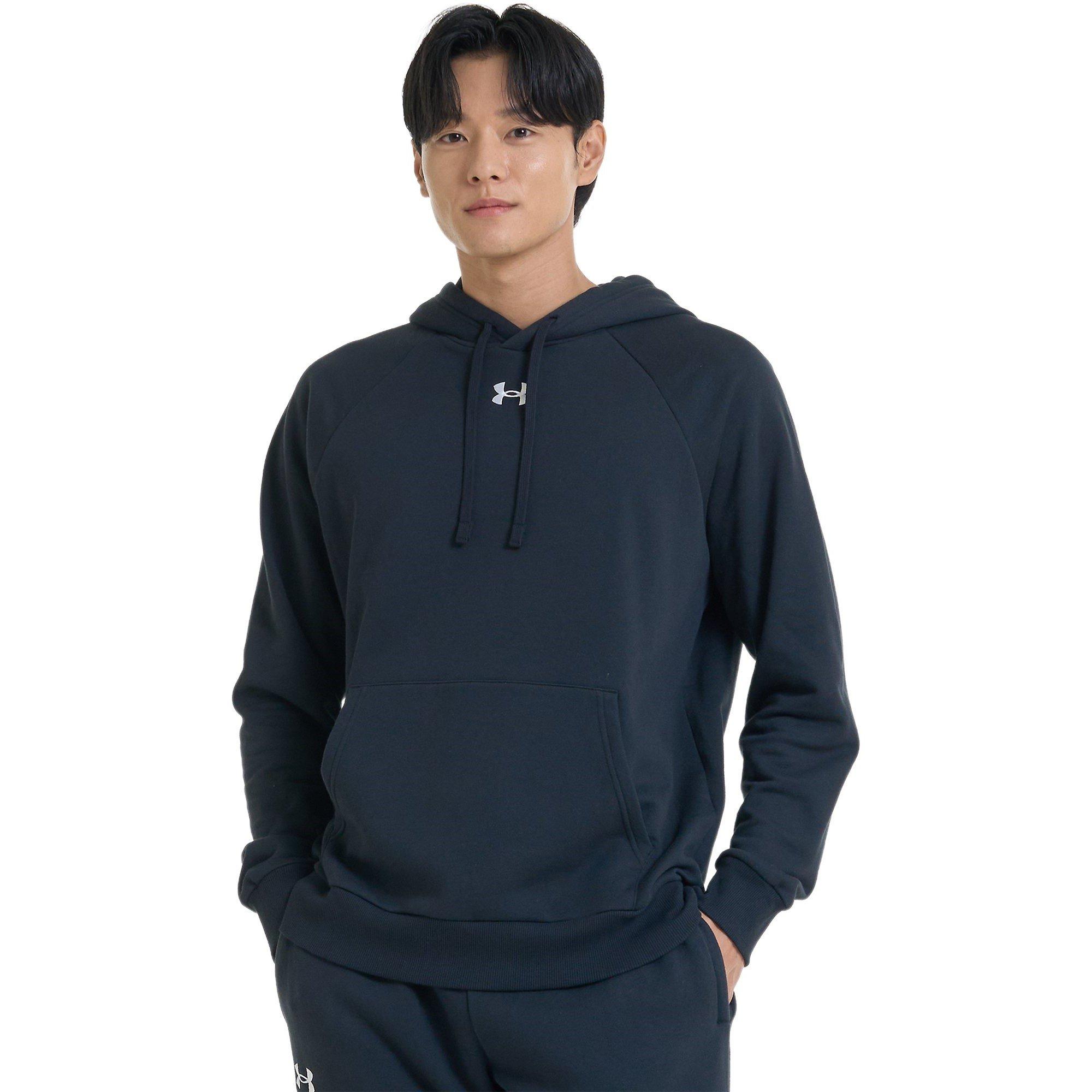 Black - Under Armour - Fleece Hoodie Men's - 10