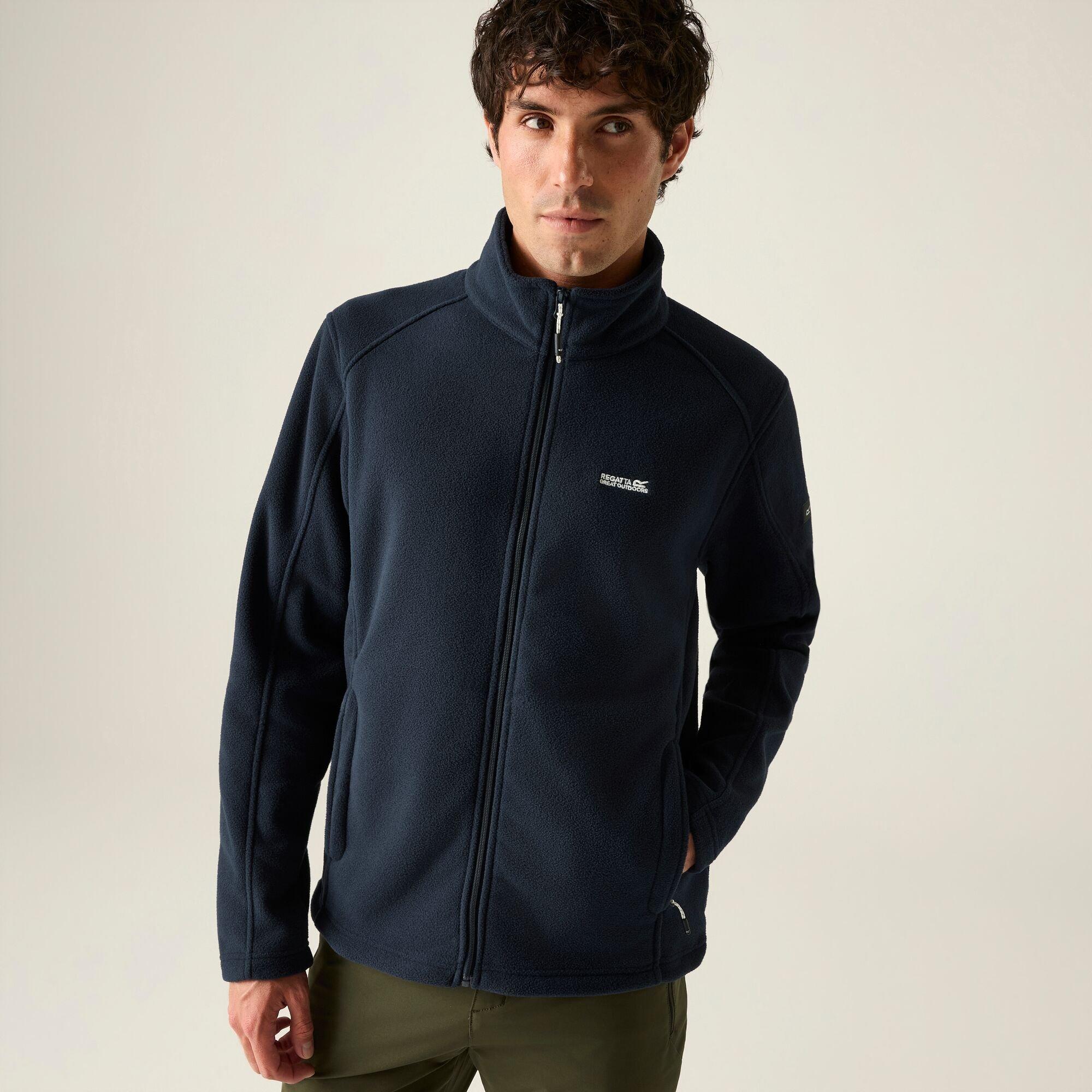 Navy(Navy) - Regatta - Hedman II Full Zip Fleece Jacket - 6
