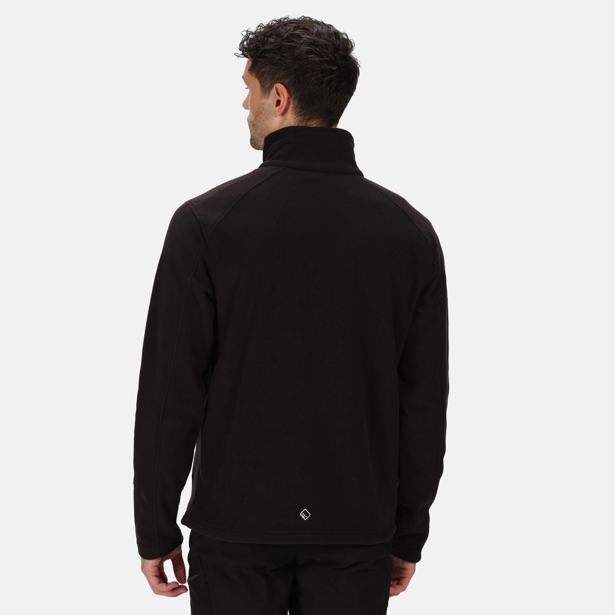 Black(Black) - Regatta - Hedman II Full Zip Fleece Jacket - 10
