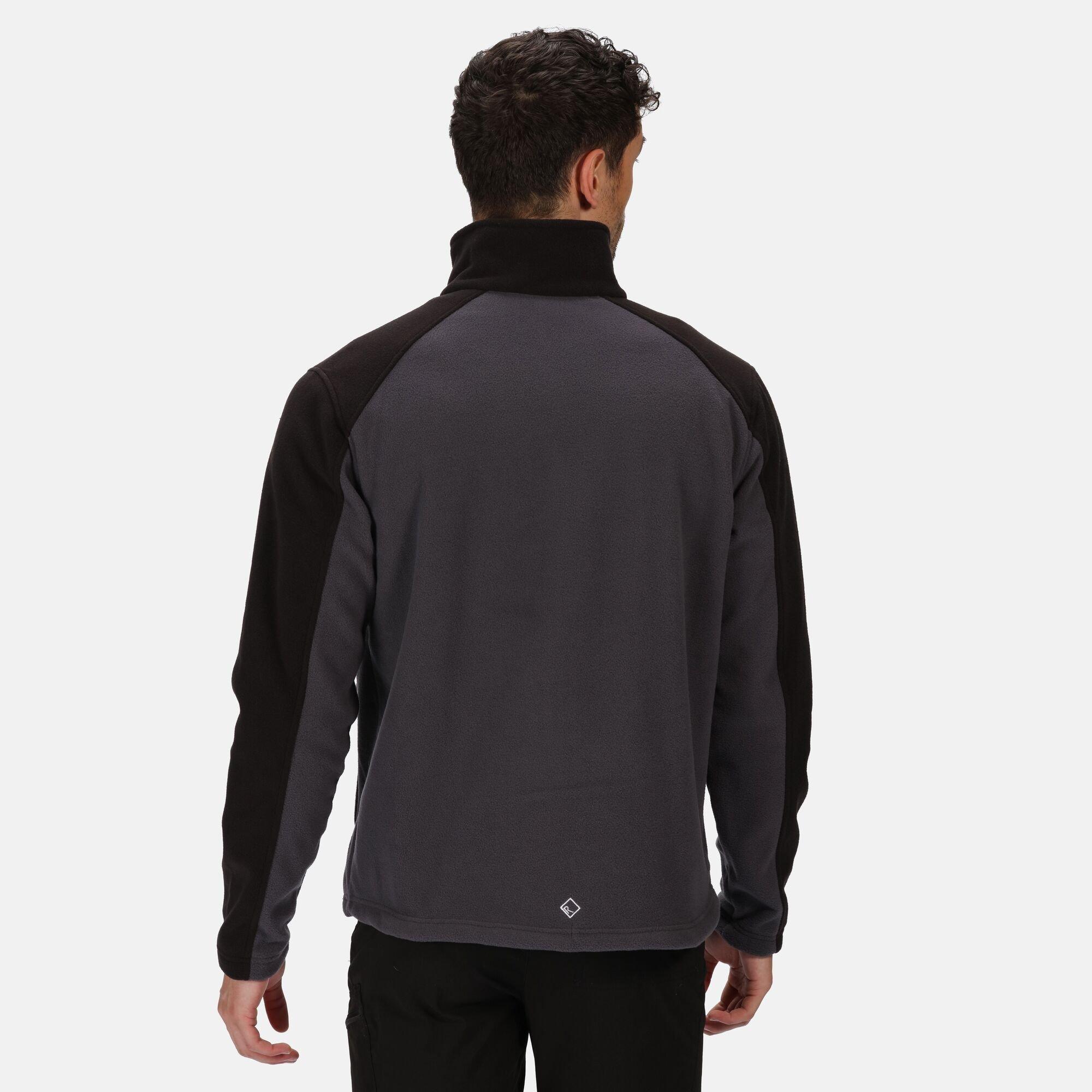 Iron/Black - Regatta - Hedman II Full Zip Fleece Jacket - 12