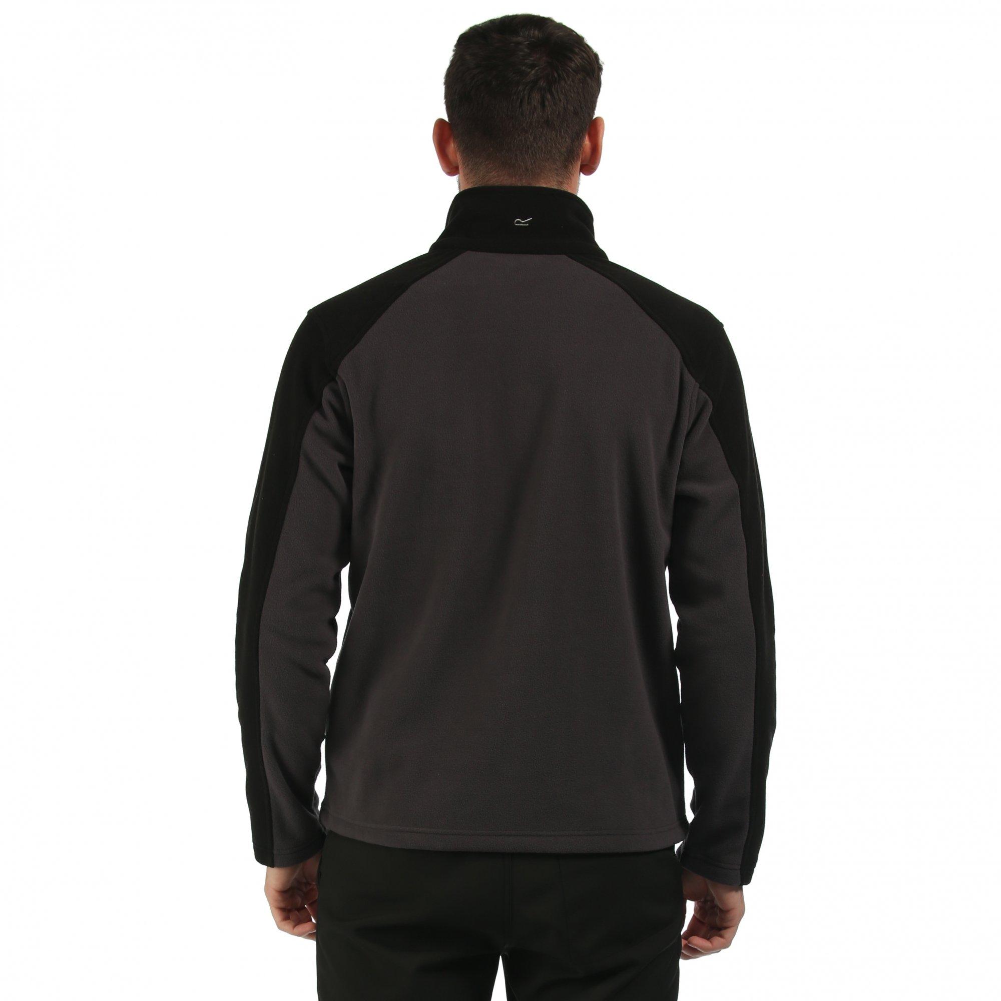Iron/Black - Regatta - Hedman II Full Zip Fleece Jacket - 8