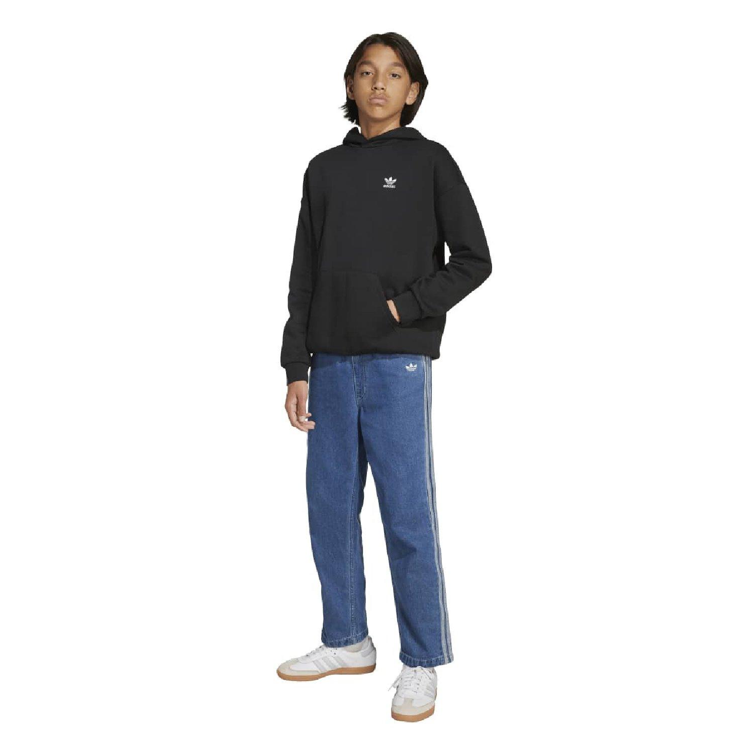 black - adidas Originals - Adidas Juniors Loose Jn99 - 4