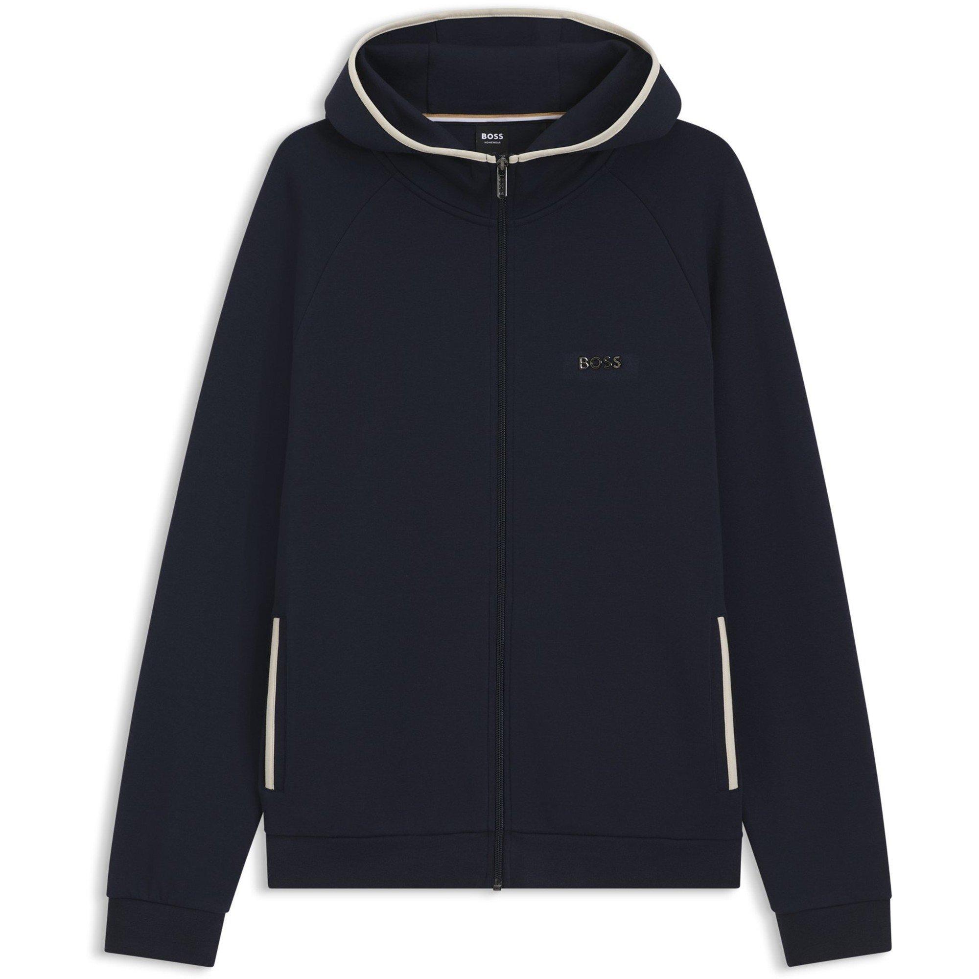 Dark Blue 403 - Boss - Men's Zip Hoodie - 1
