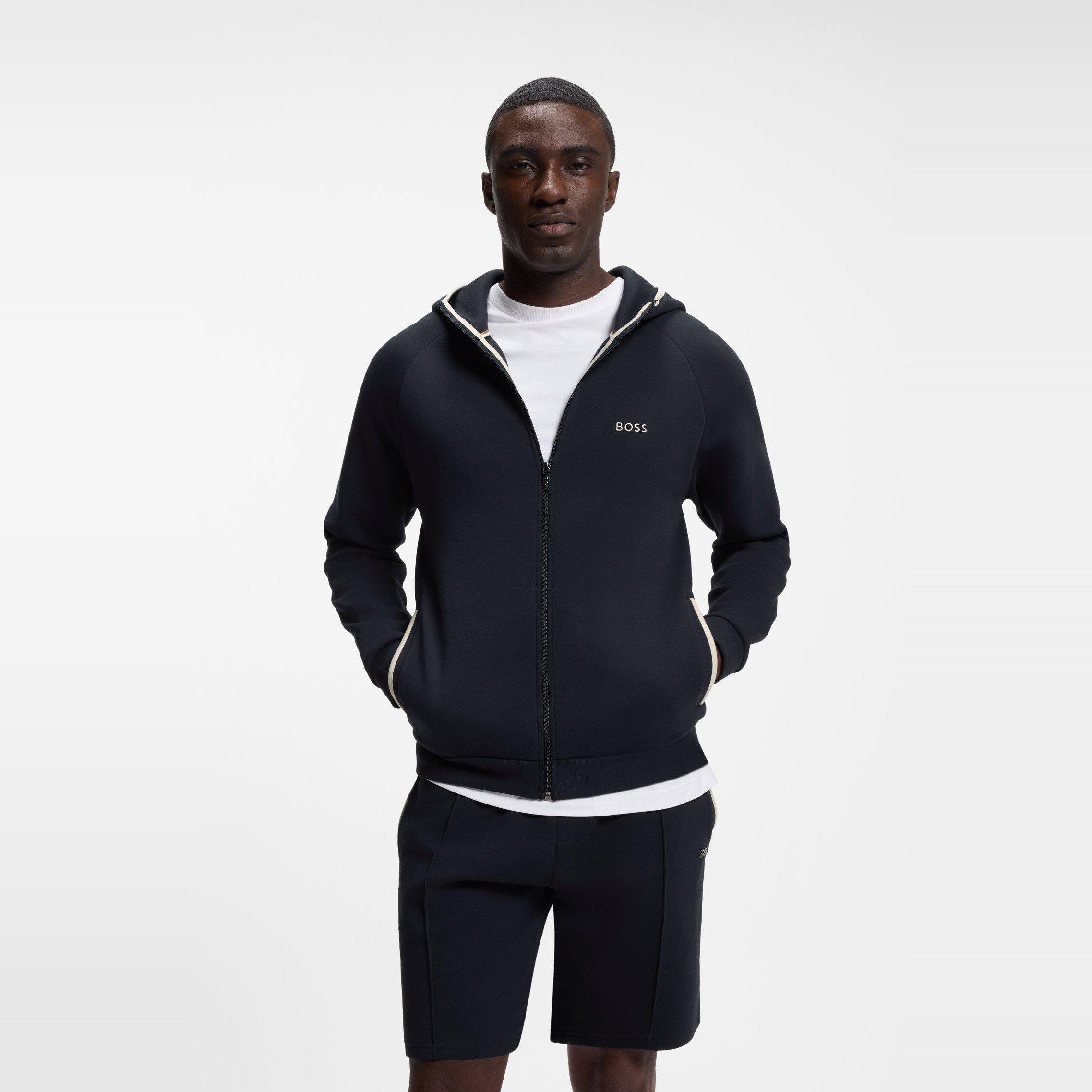 Dark Blue 403 - Boss - Men's Zip Hoodie - 5