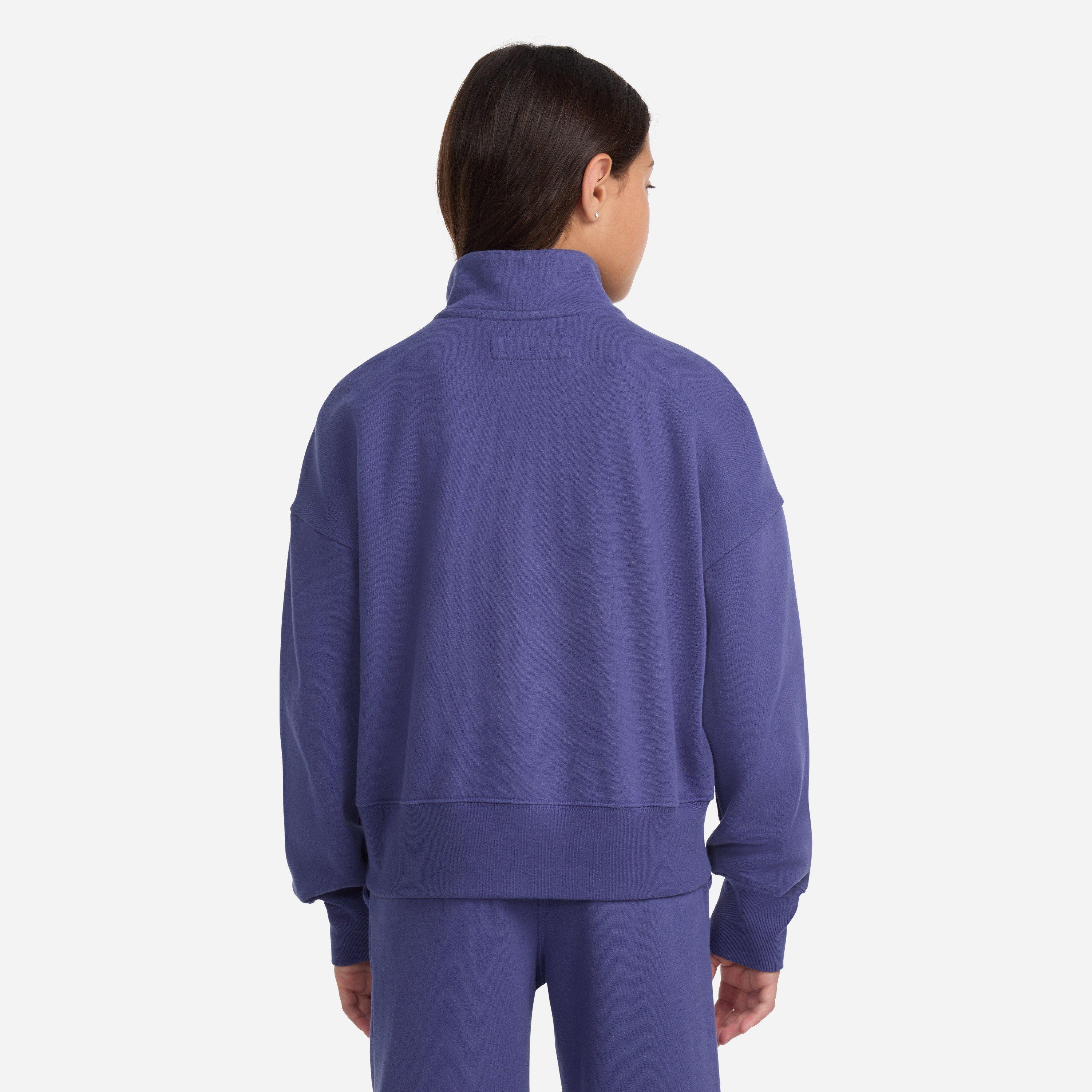 Blue UD1 - Abercrombie and Fitch - Kids' 1/4 Zip Fleece - 3