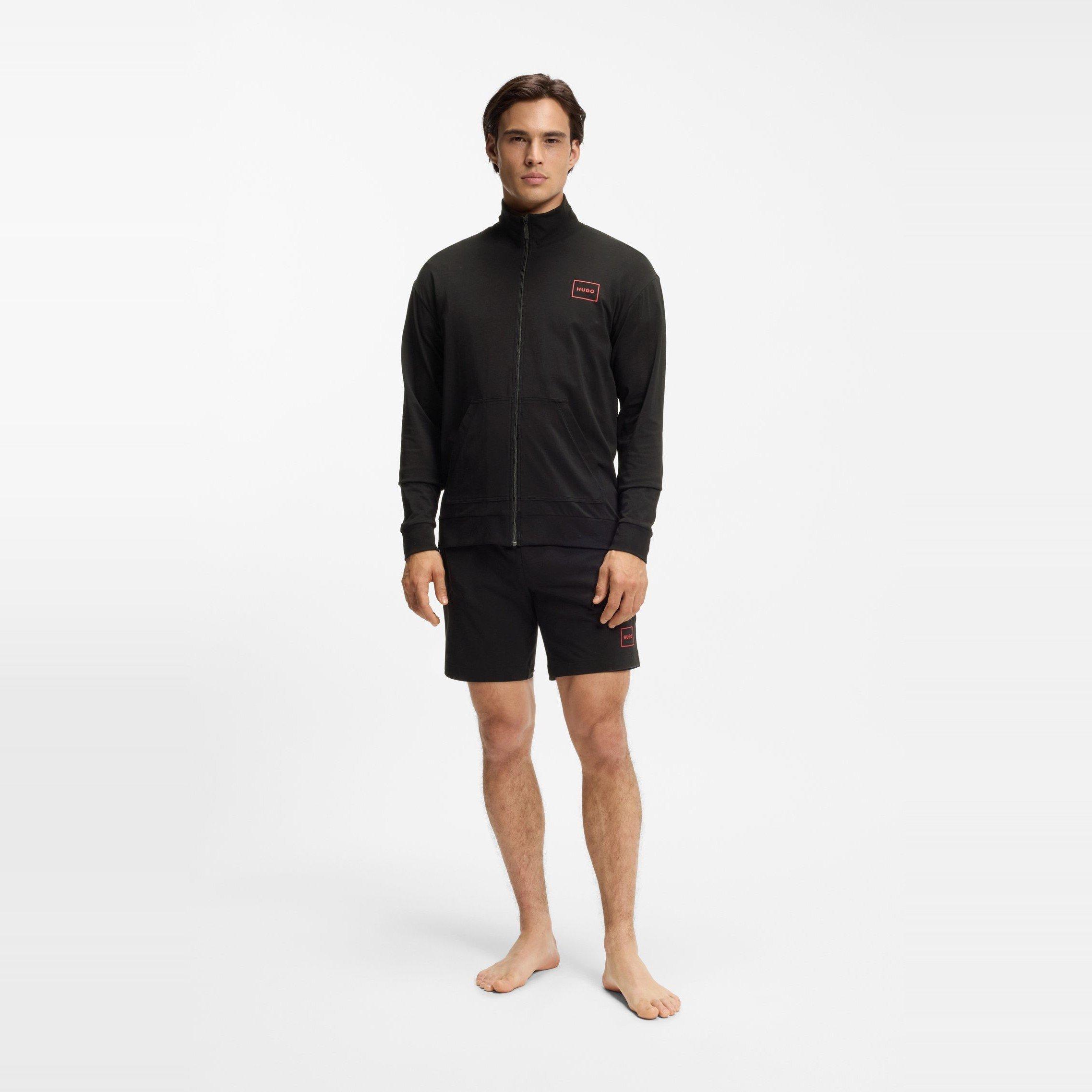 Black - Hugo - Hugo Laze Zip Jacket 10261152 01 - 5