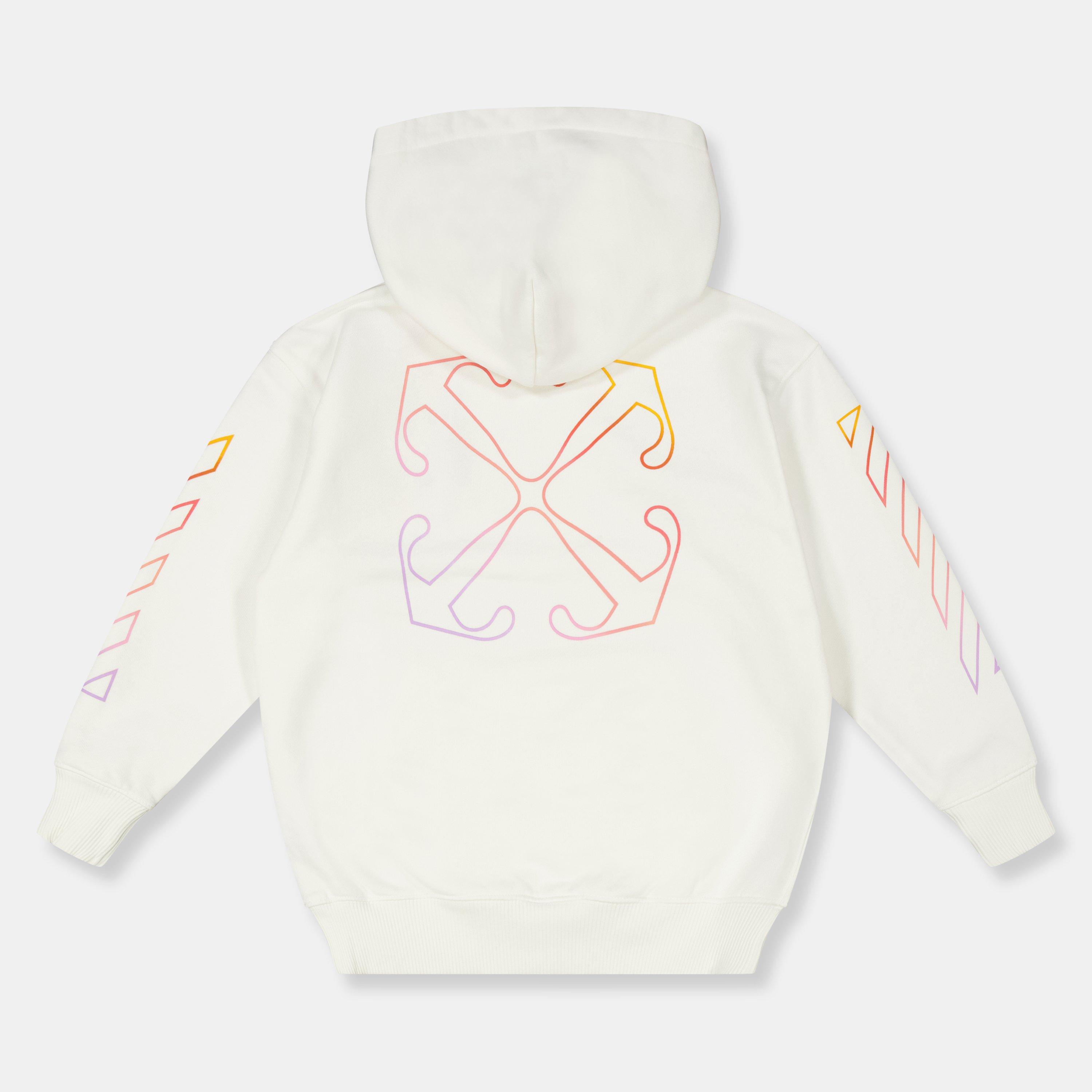 White Multi - Off White - Kids Hoodie - 2