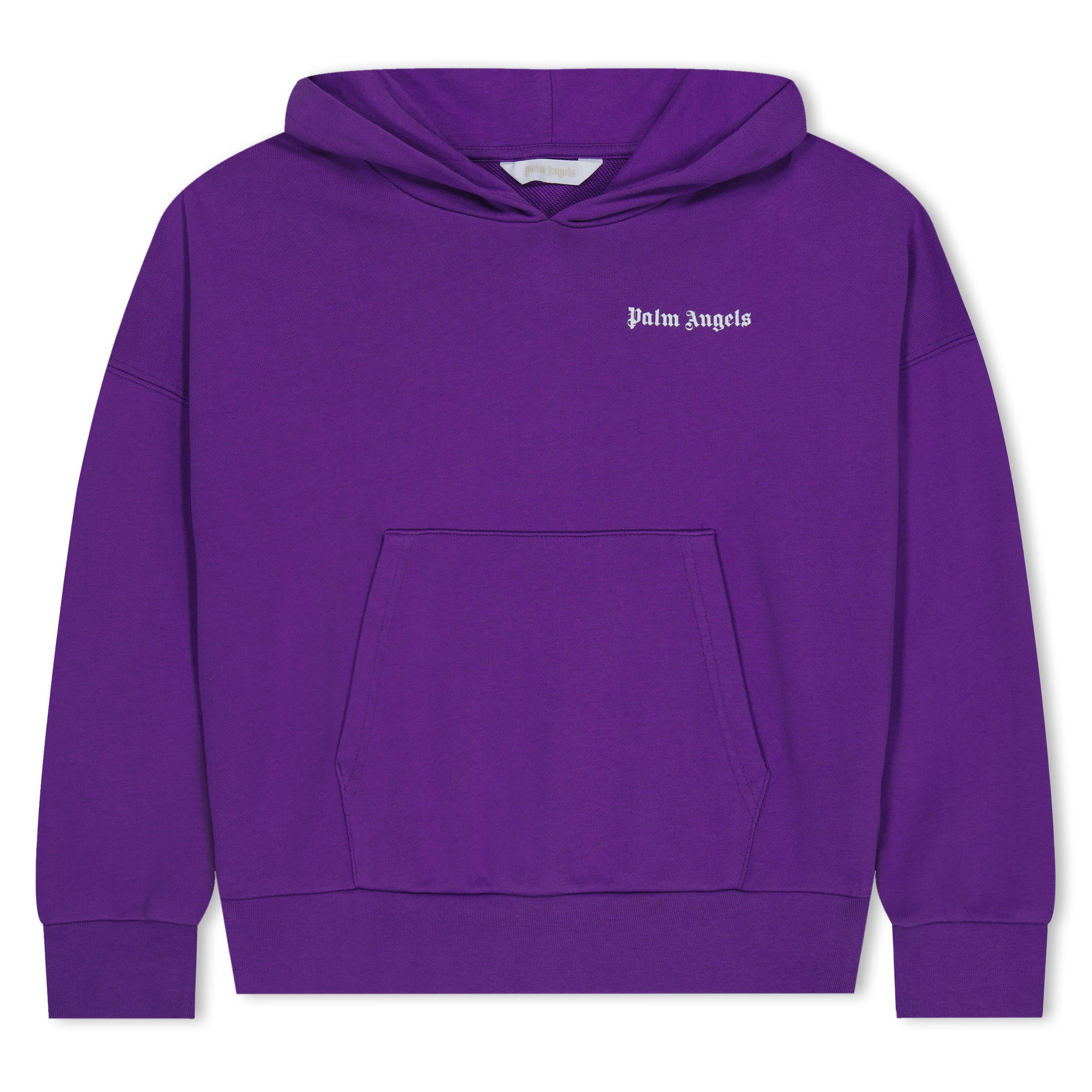 Purple 3701 - Palm Angels - Classic Over Head Hoodie Juniors - 1