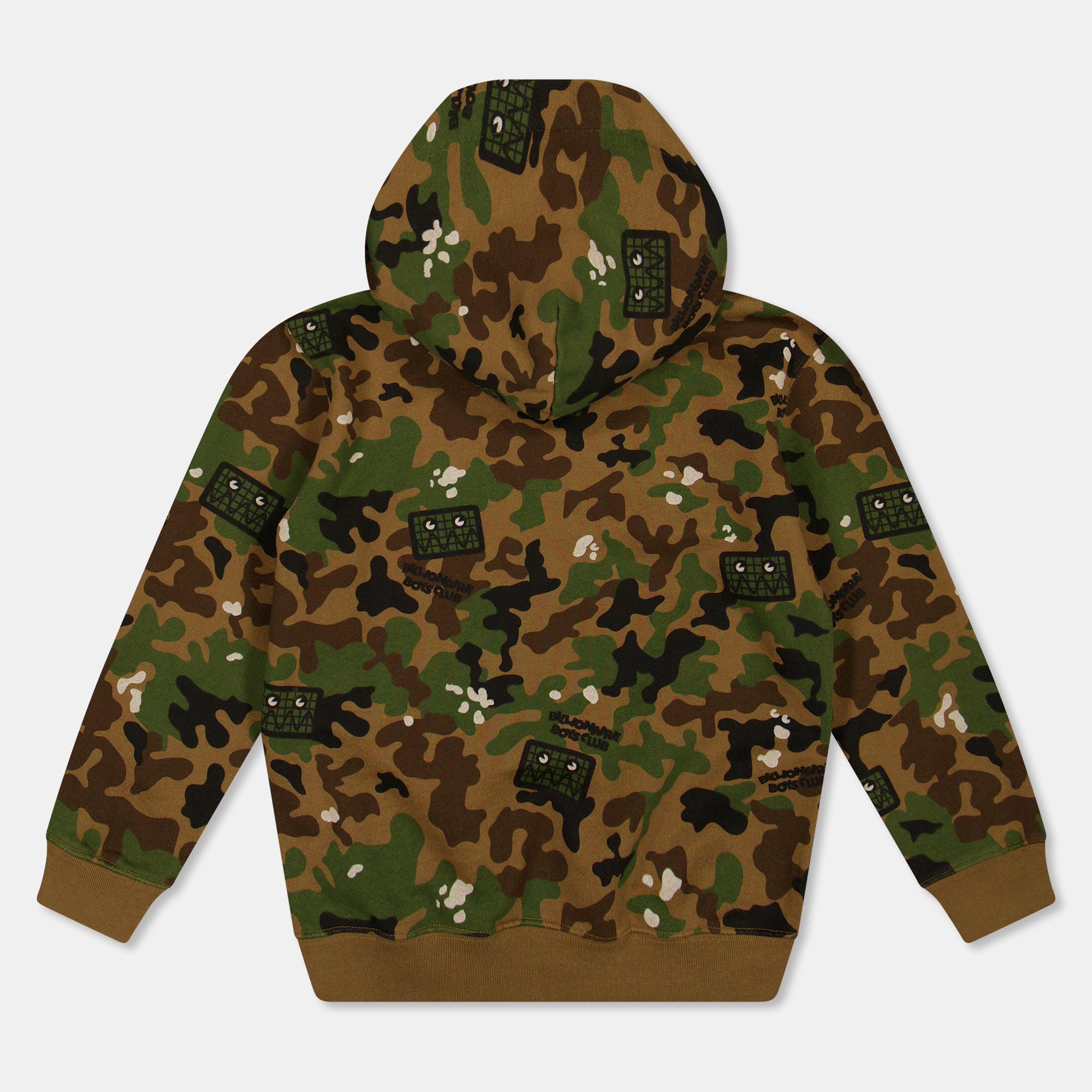 Brown Camo - Billionaire Boys Club - Kids' Camo Arch Over-the-Head Hoodie - 2