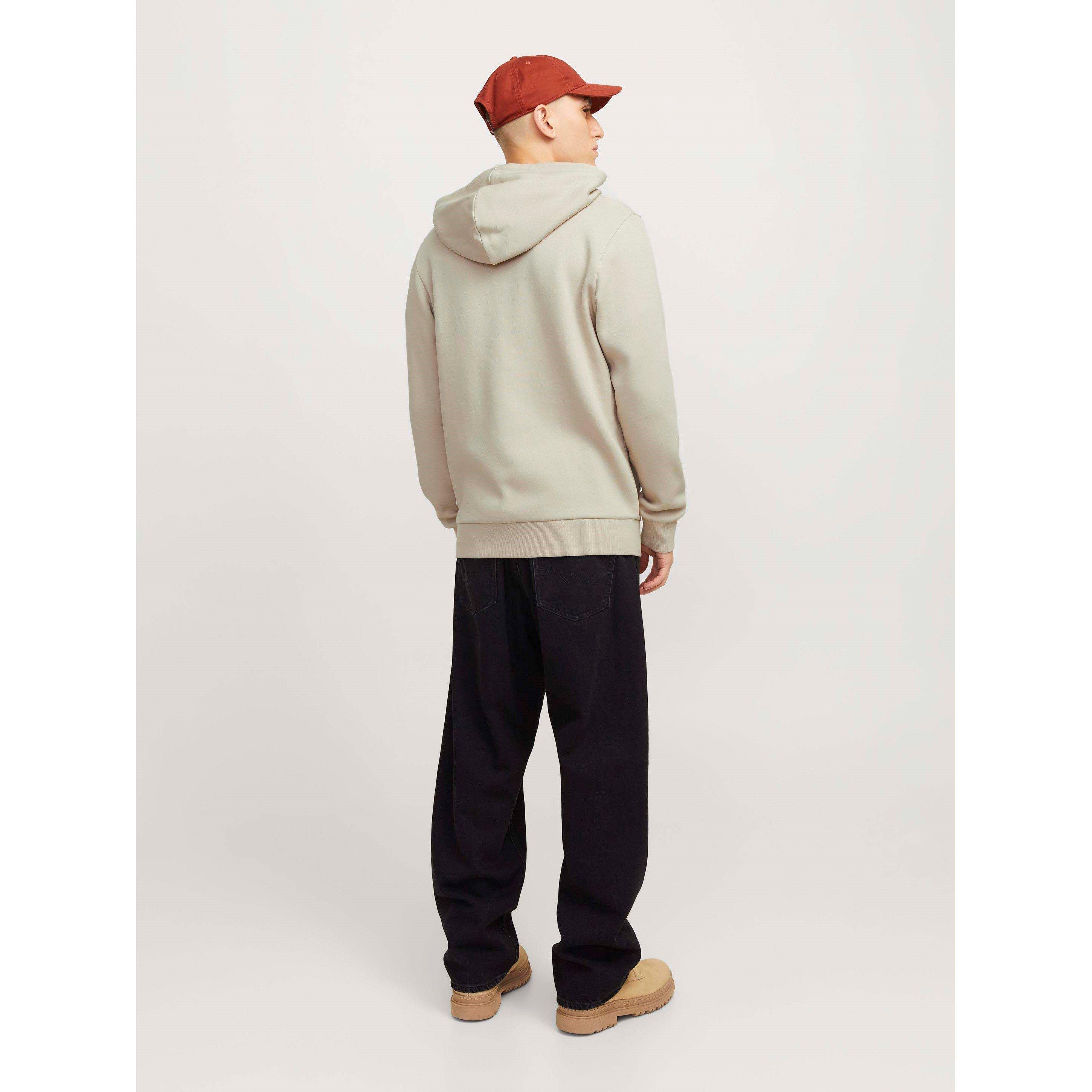 Moonbeam - Jack and Jones - Corp Logo Sweat Zip Hood Mens - 3