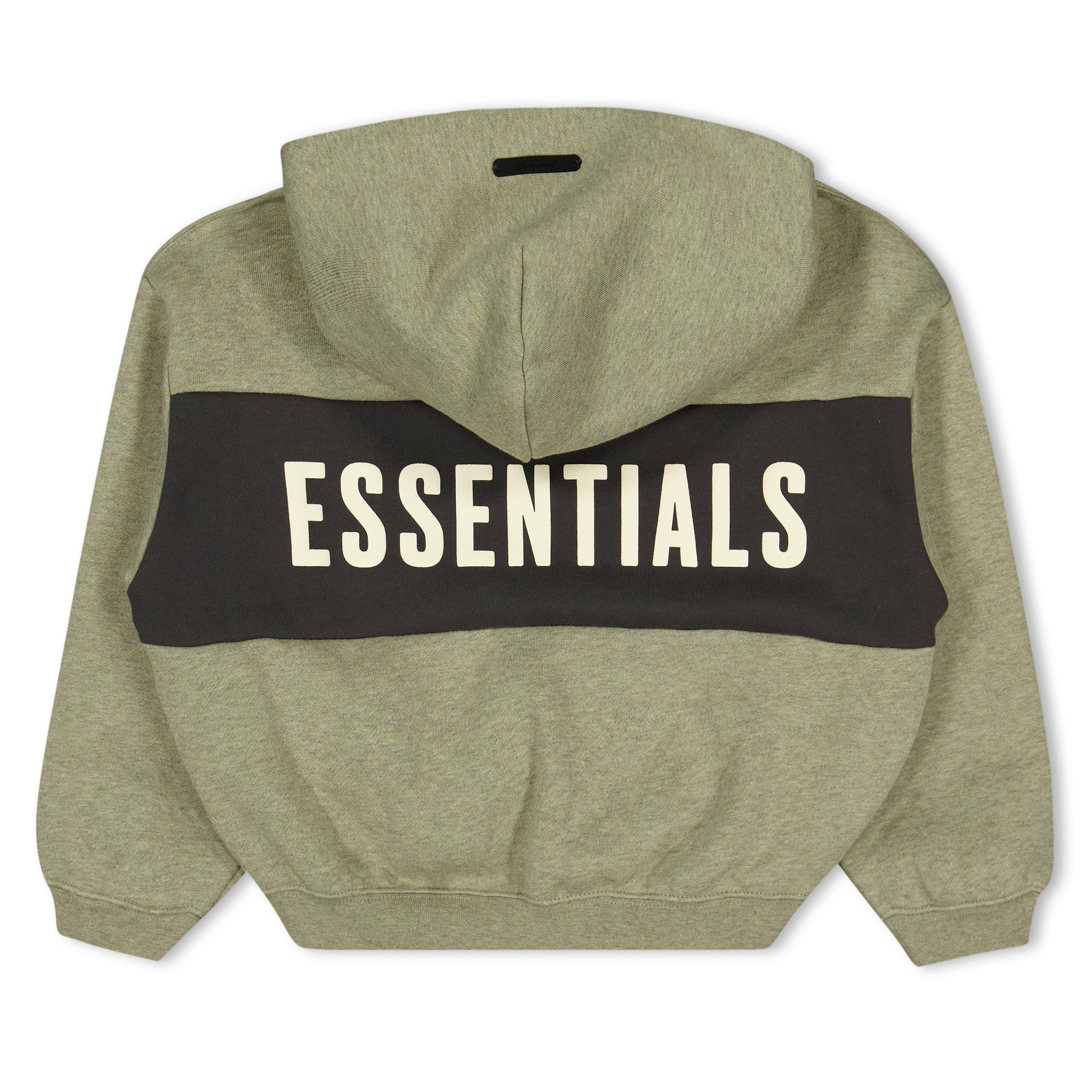 Seal Heather - Fear Of God Essentials - Unisex Kids' Overhead Hoodie - 2